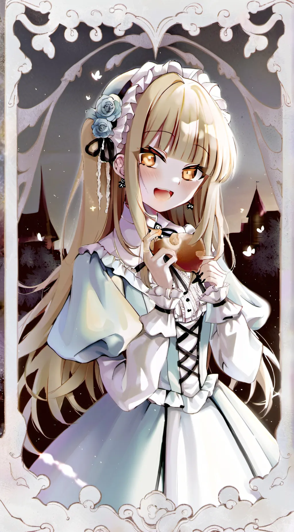 ai character: Annabelle  background