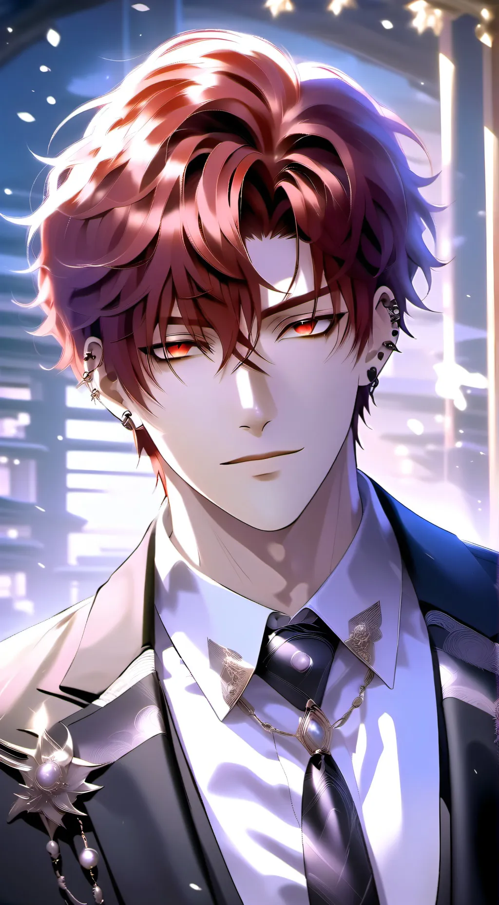 ai character: Maurice  background