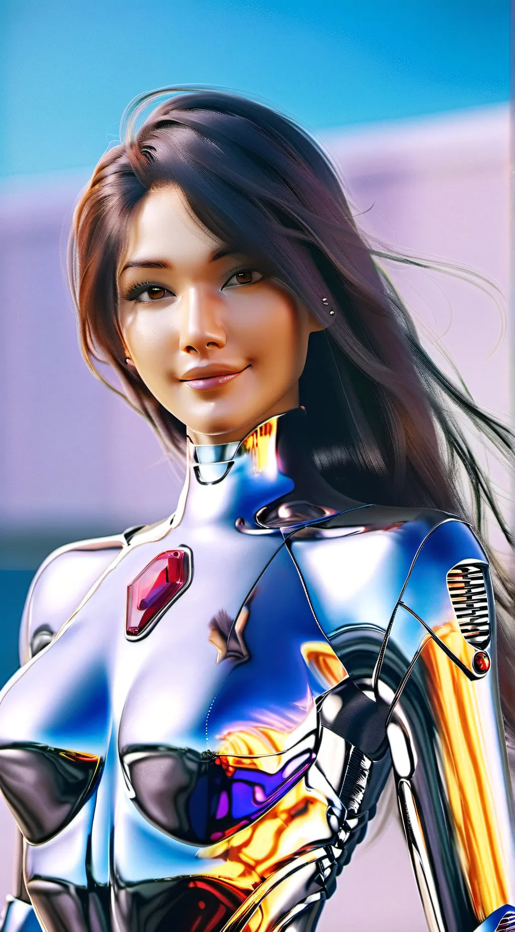 ai character: Eva background