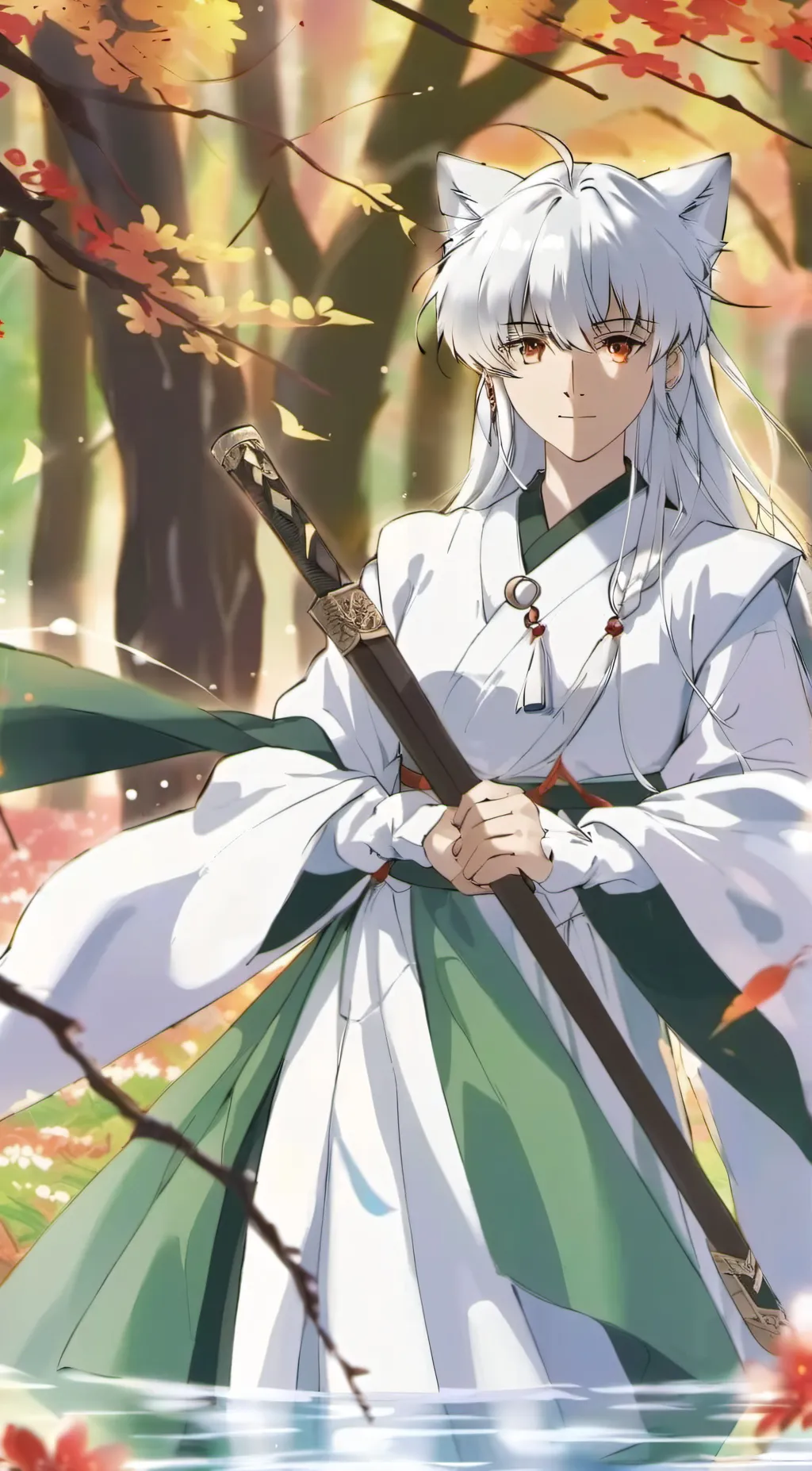 ai character: the movie Inuyasha background