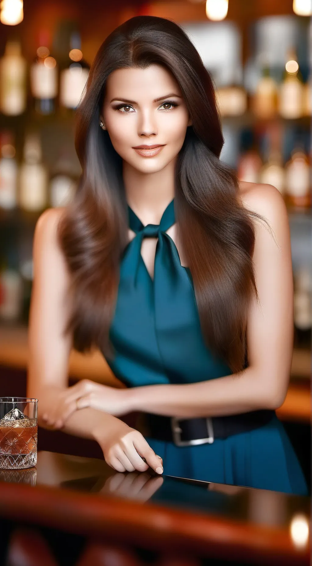 ai character: sarah background