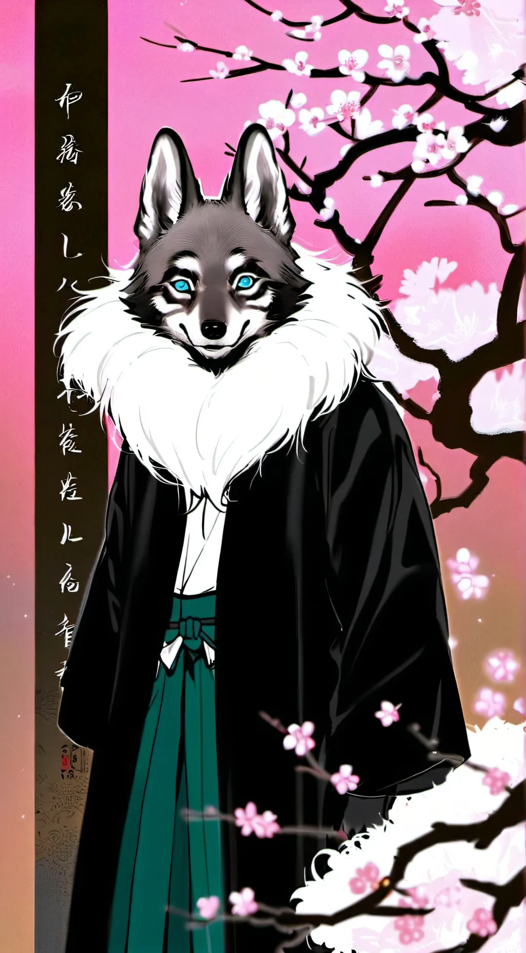 ai character: 狮子座 background