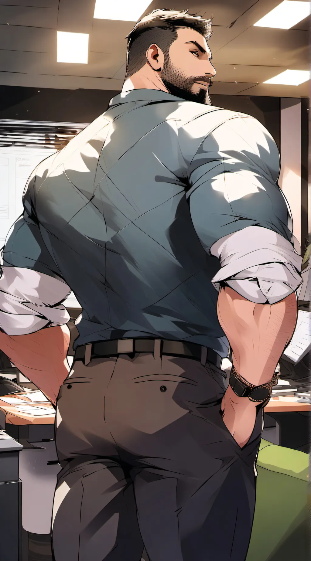 ai character: James Ross background