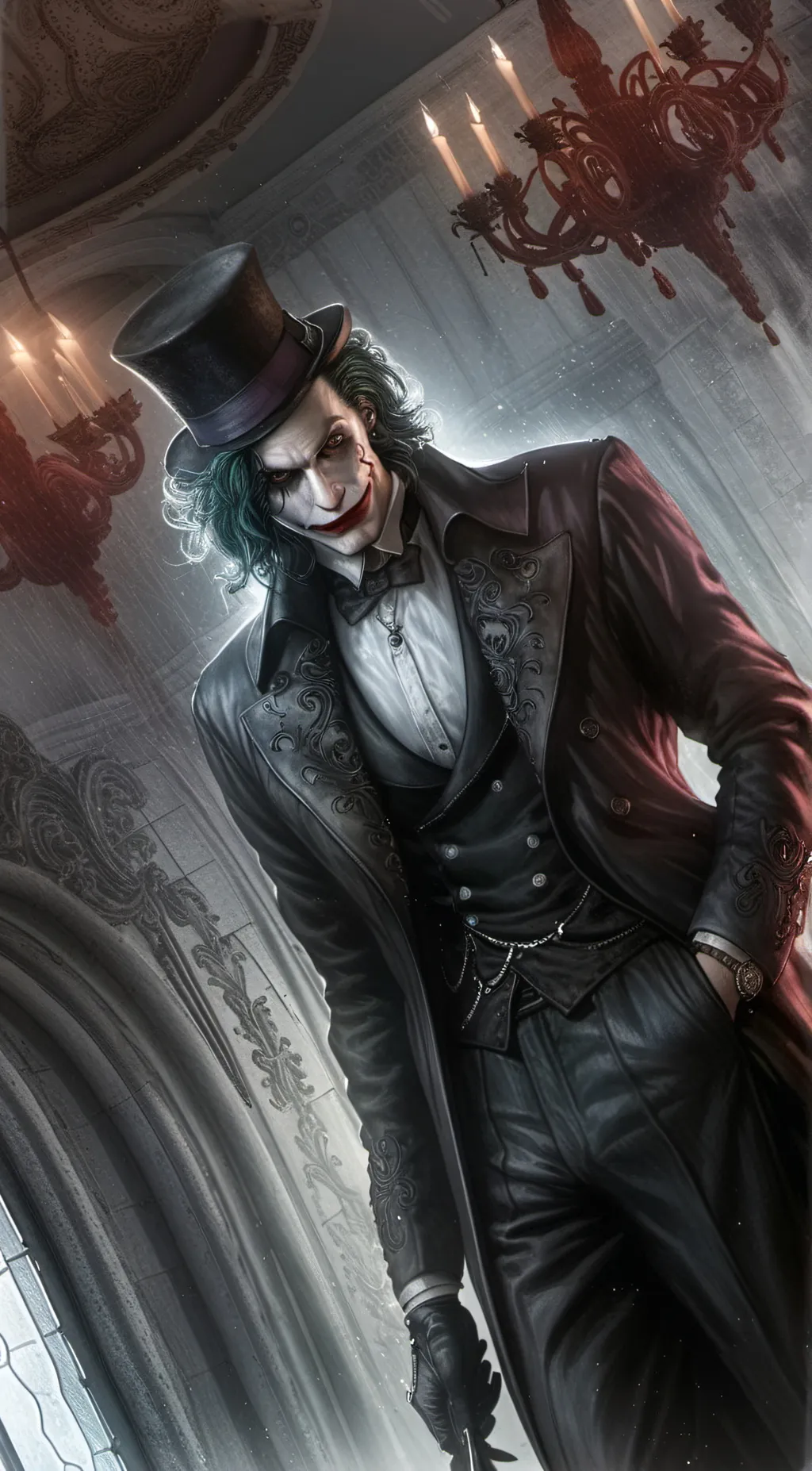 ai character: Noir Joker background