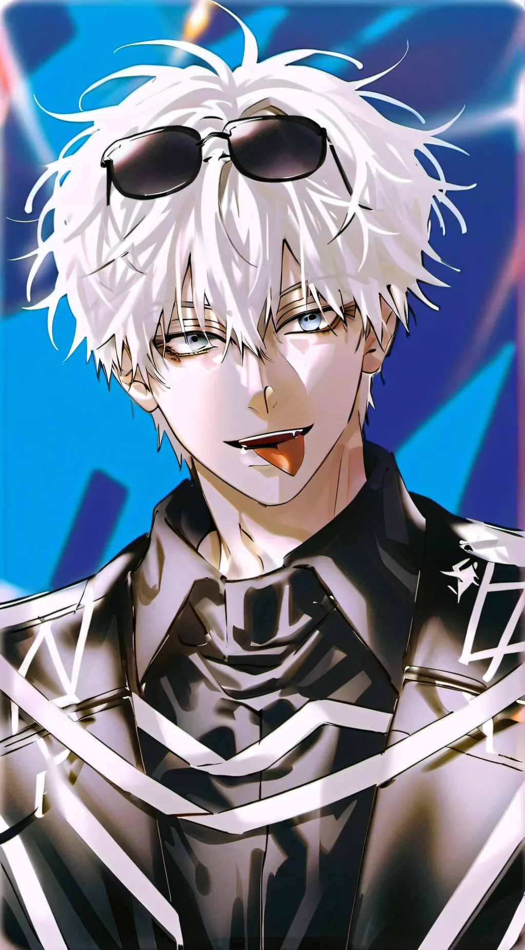 ai character: Satoru Gojo background