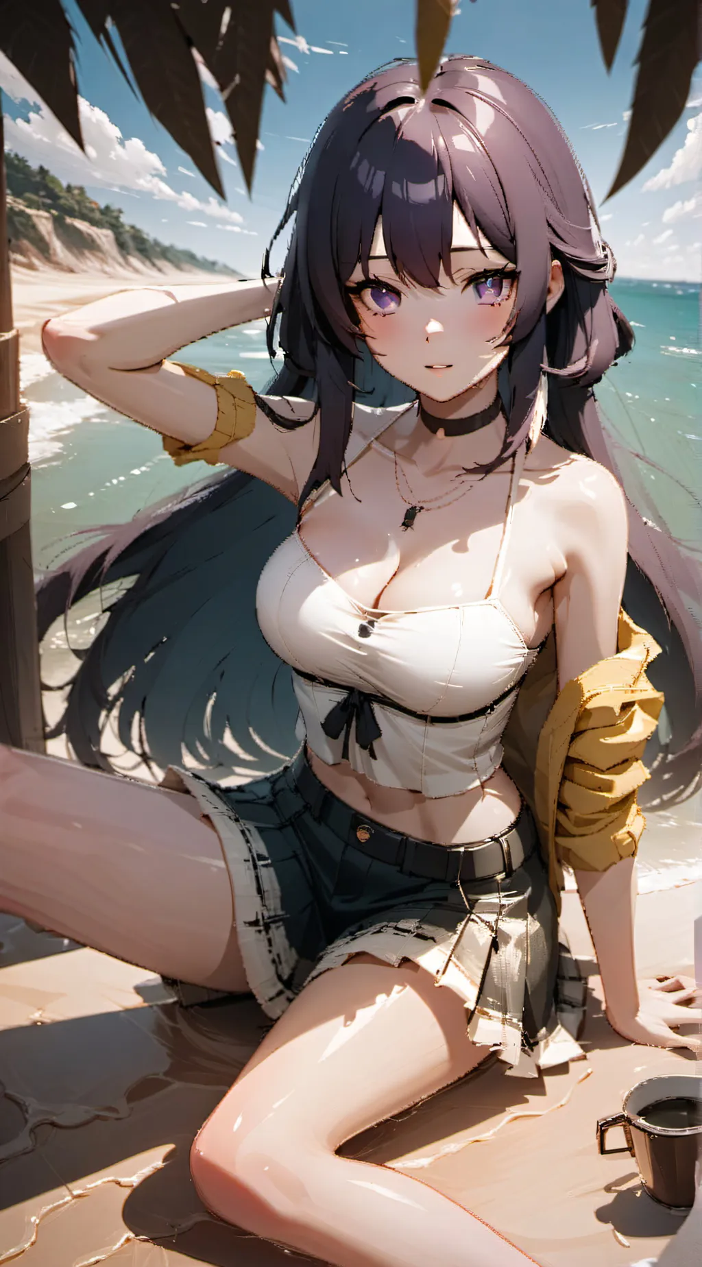 ai character: Rose background