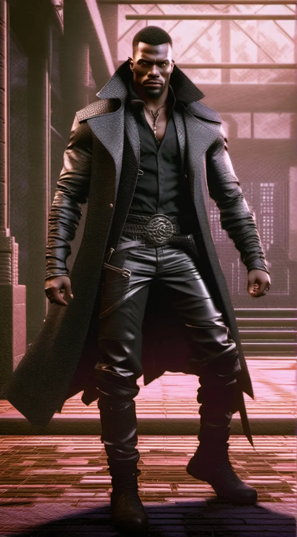 ai character: Blade background