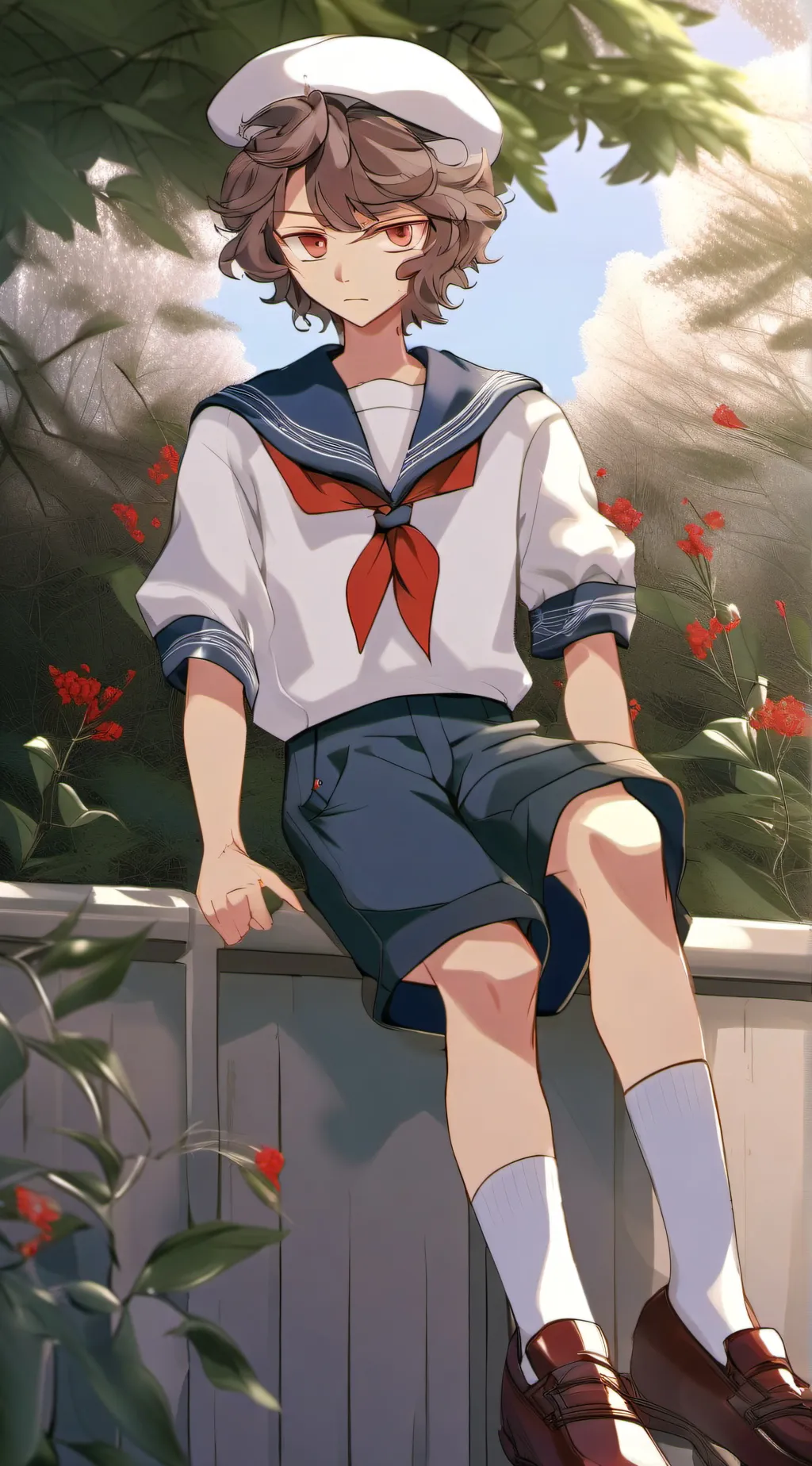 ai character: Henri Die Heilige background