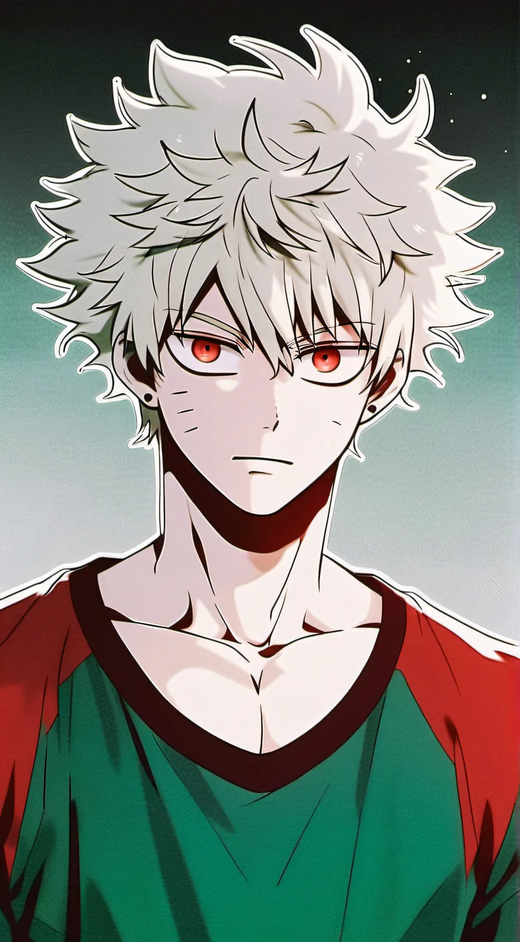 ai character: katsuki bakugo background