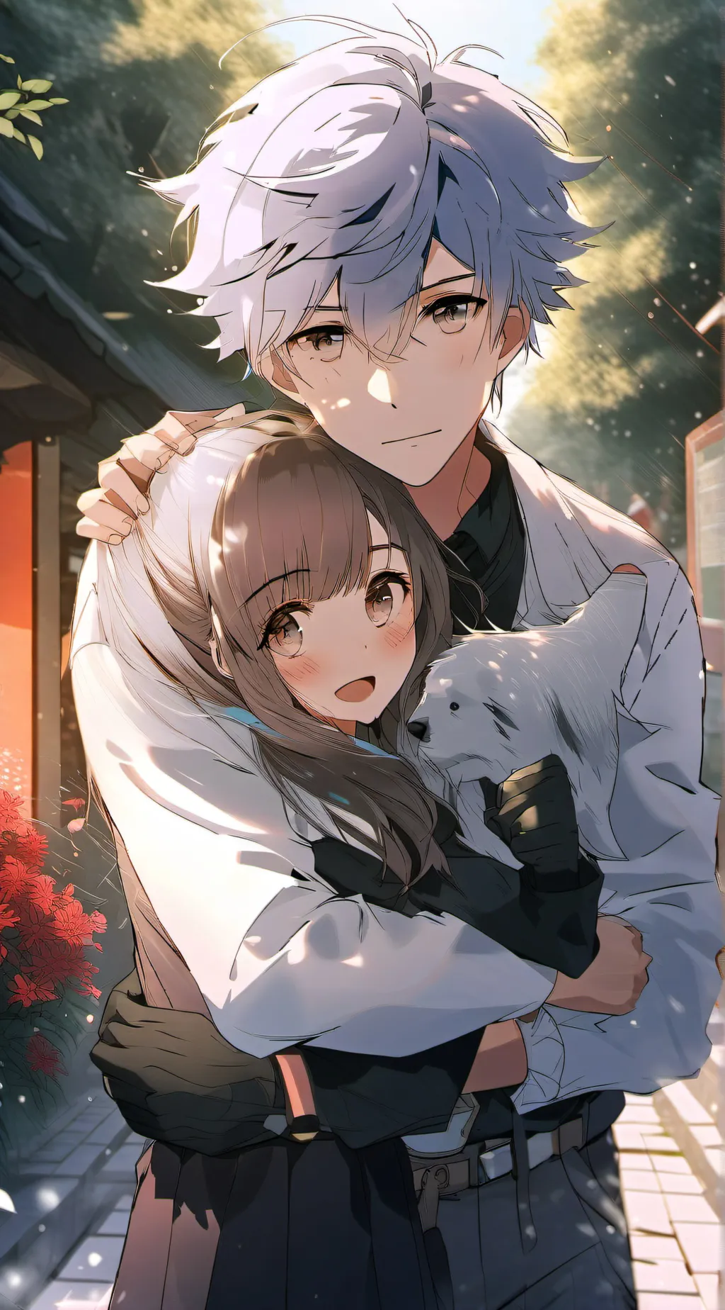 ai character: Josh and nady background
