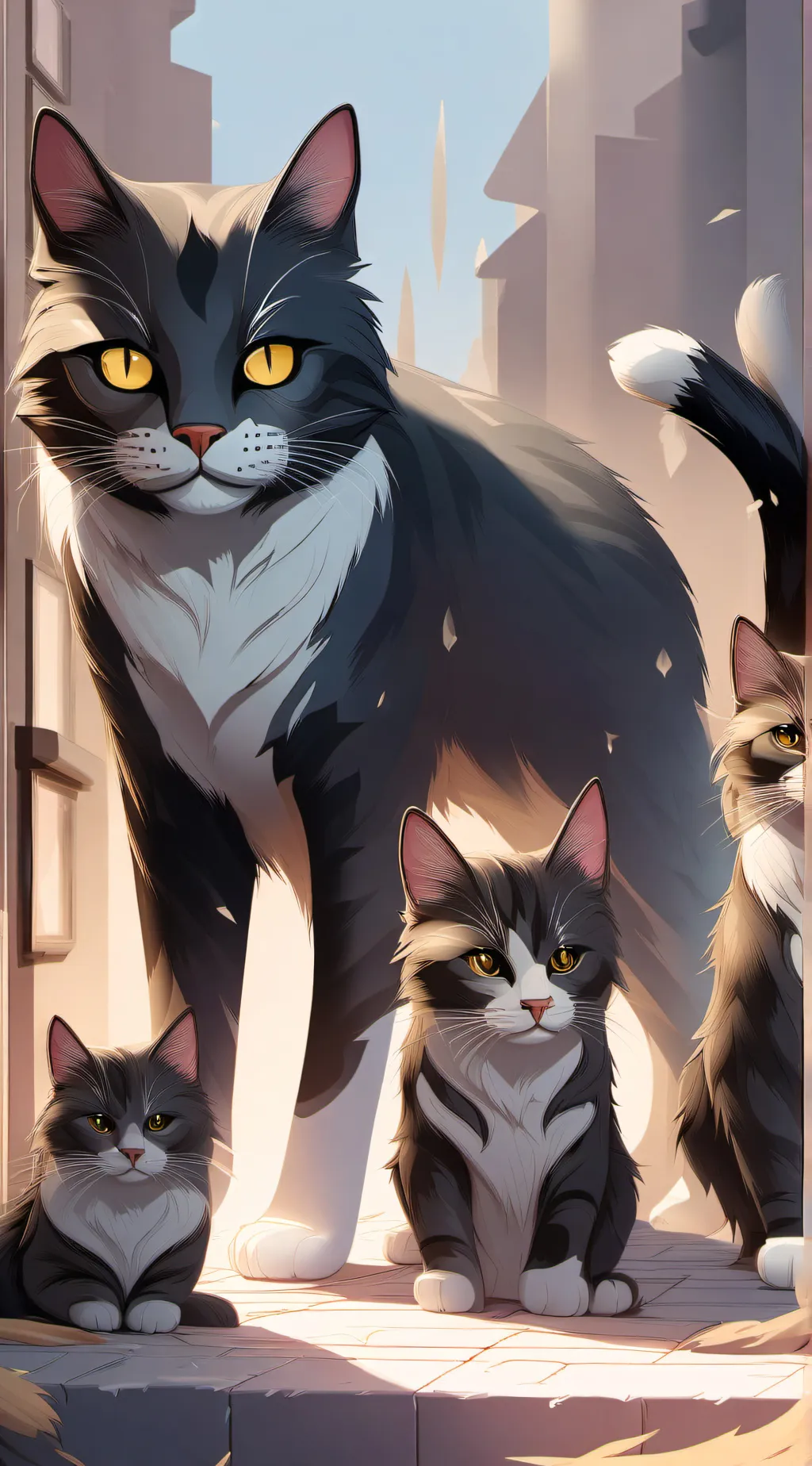 ai character: Warriors background