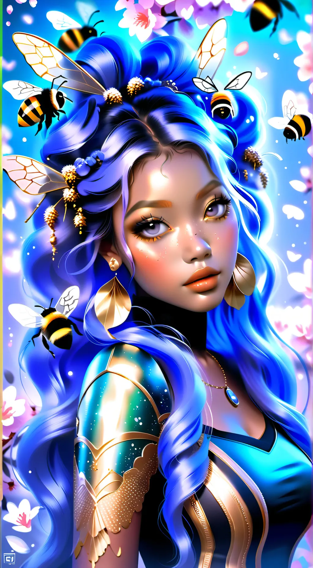 ai character: Bliss background