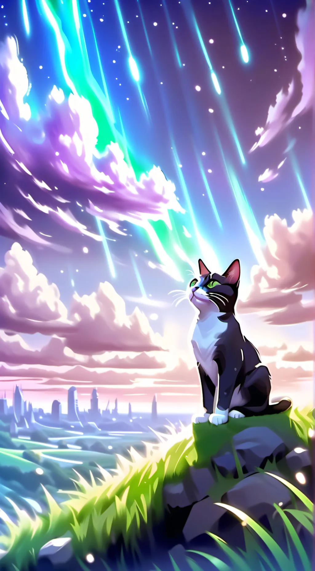 ai character: Emeraldpaw background