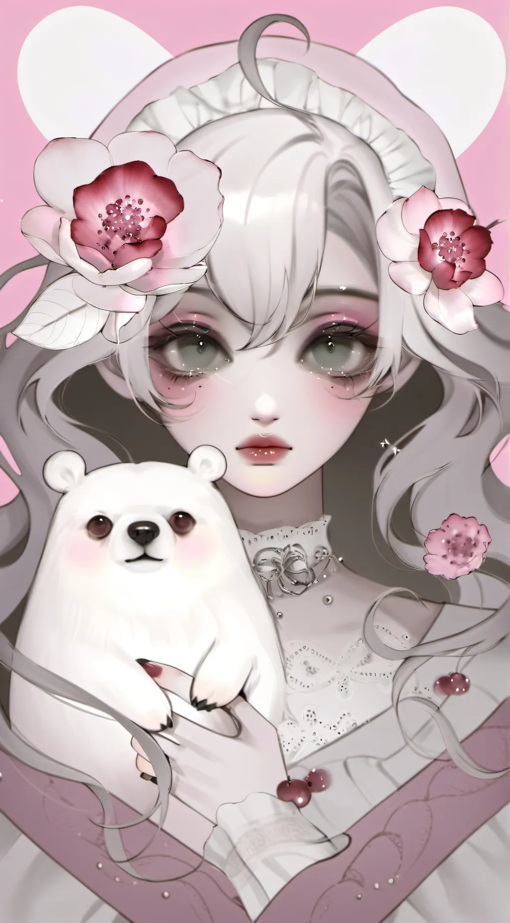 ai character: Luna background