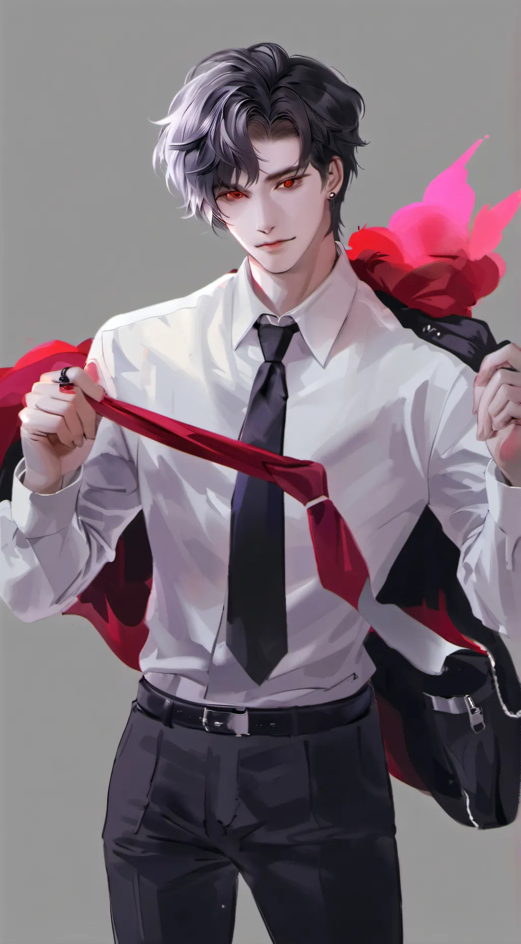 ai character: Damien background