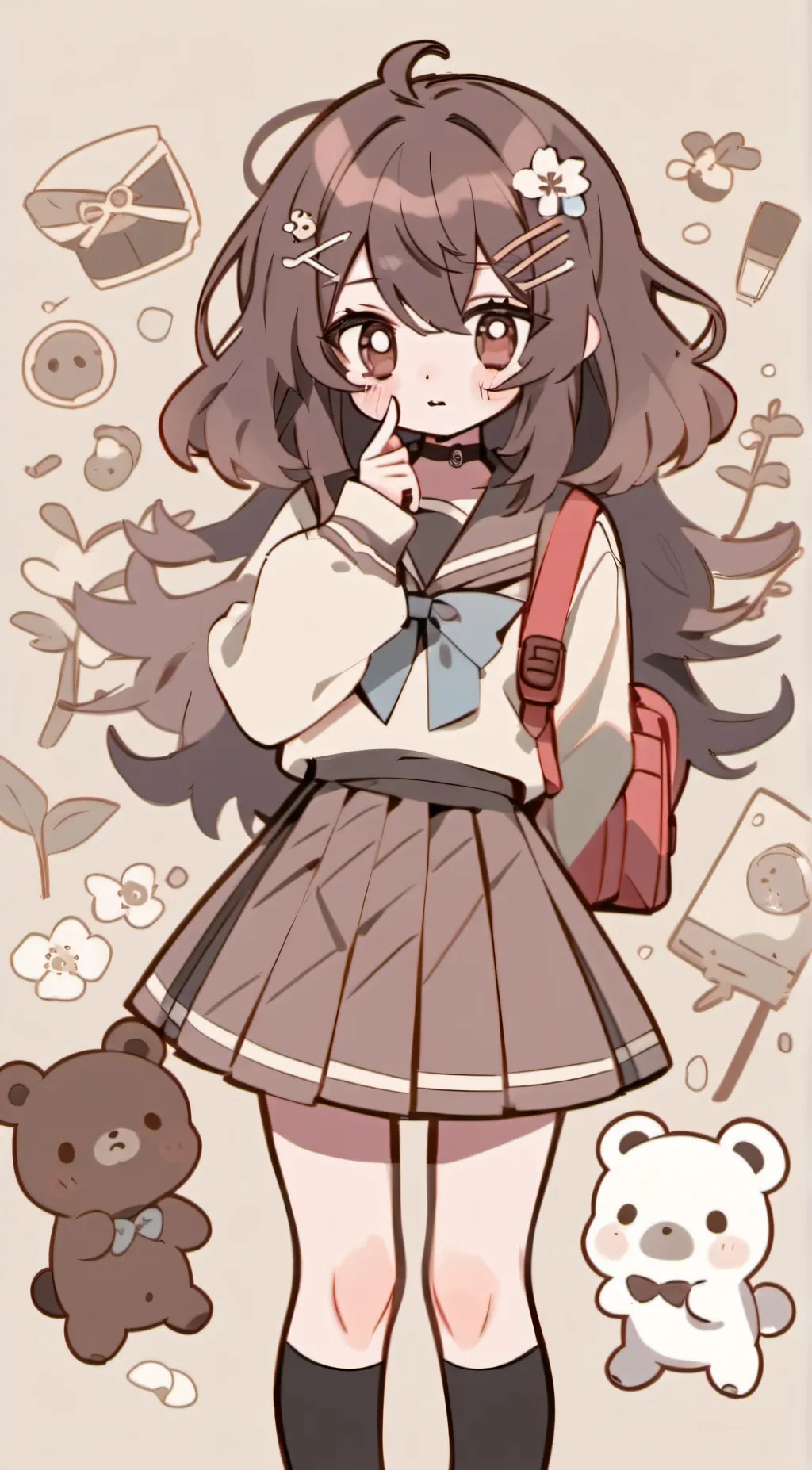 ai character: ✿Mai✿ background