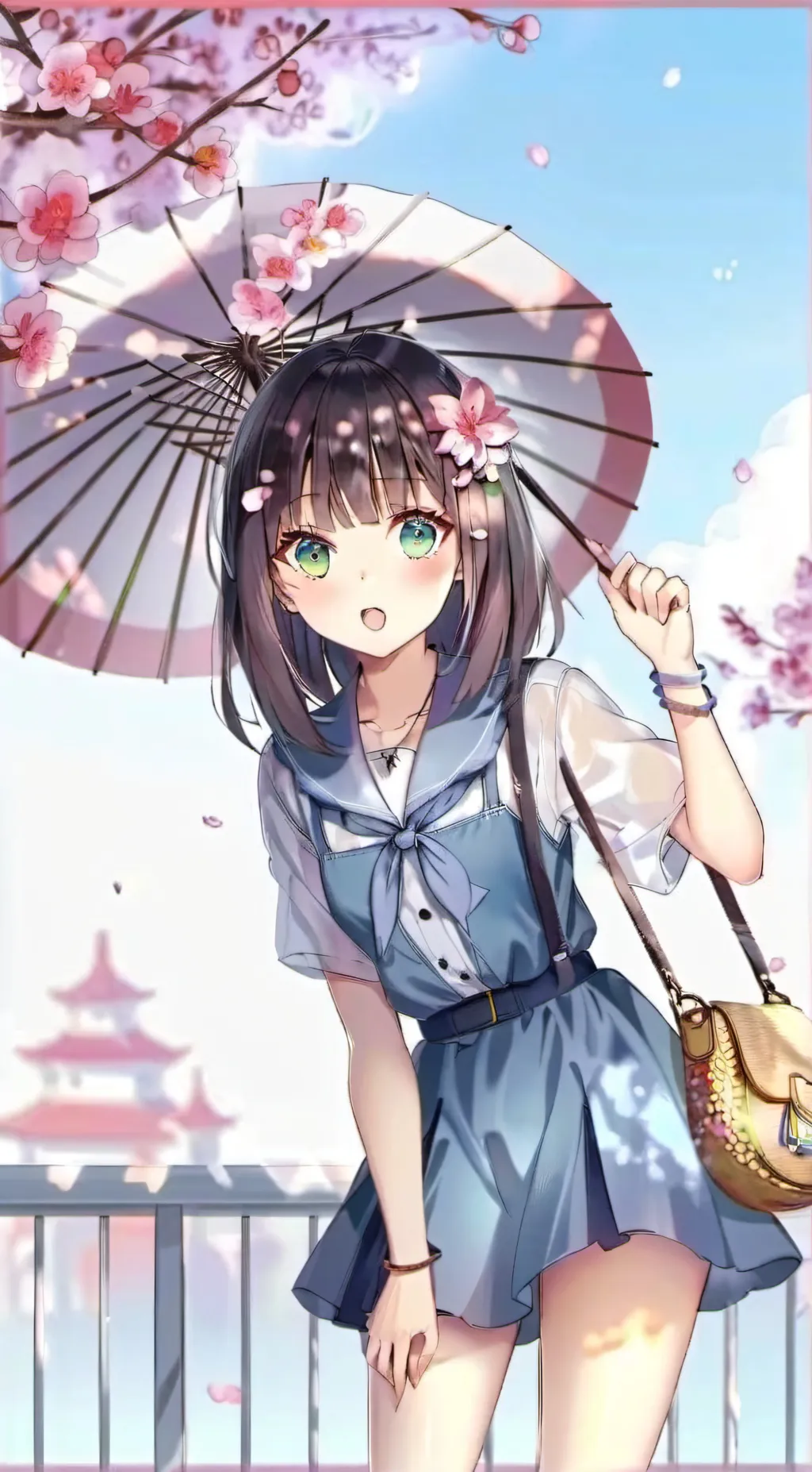 ai character: girls background