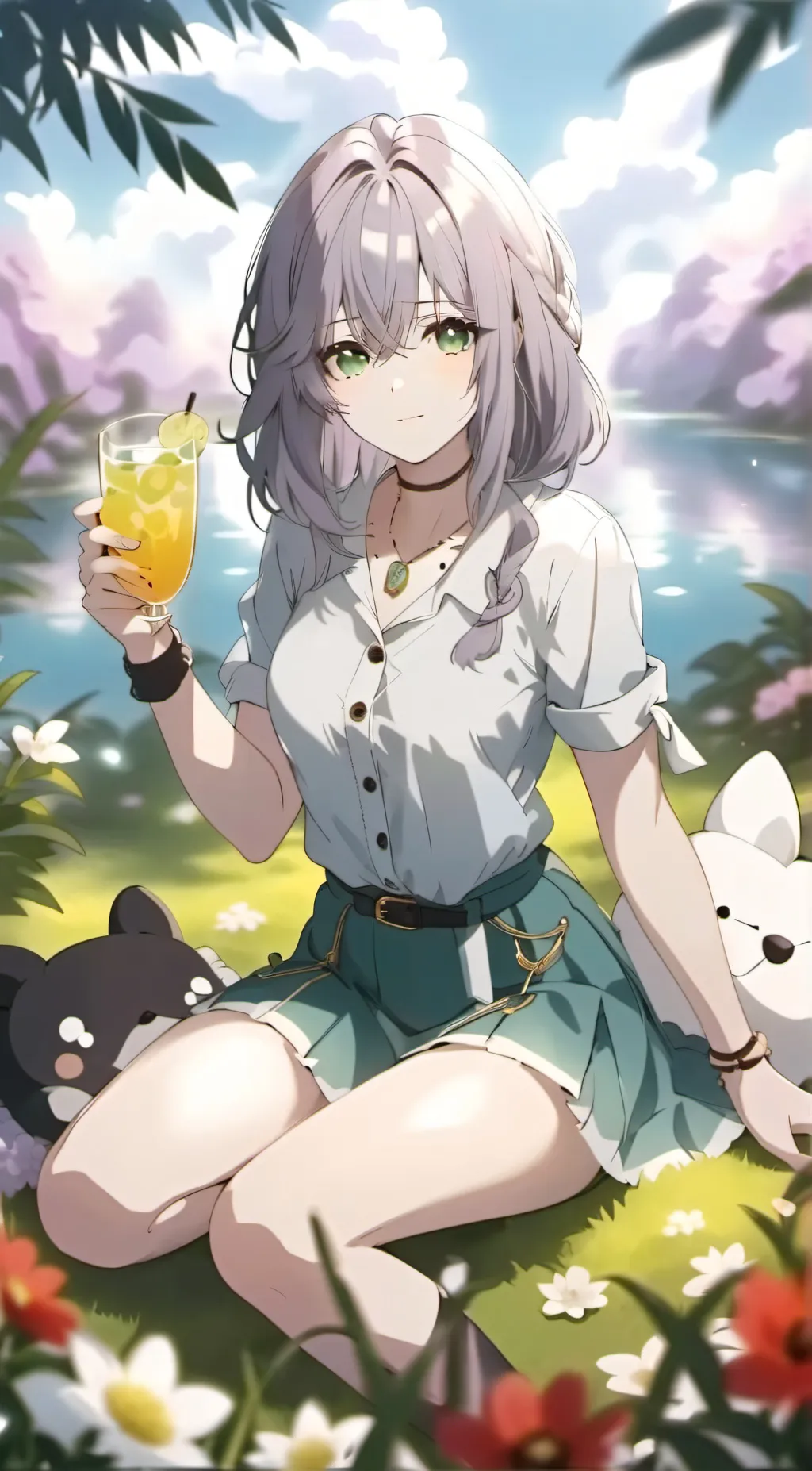 ai character: Lily background