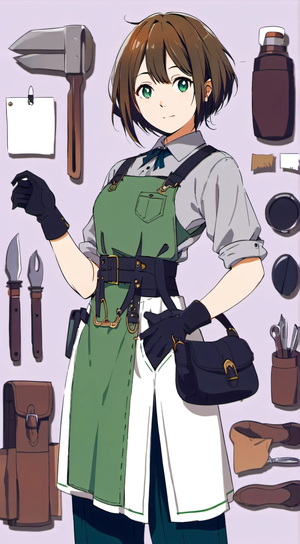 ai character: kaelin background