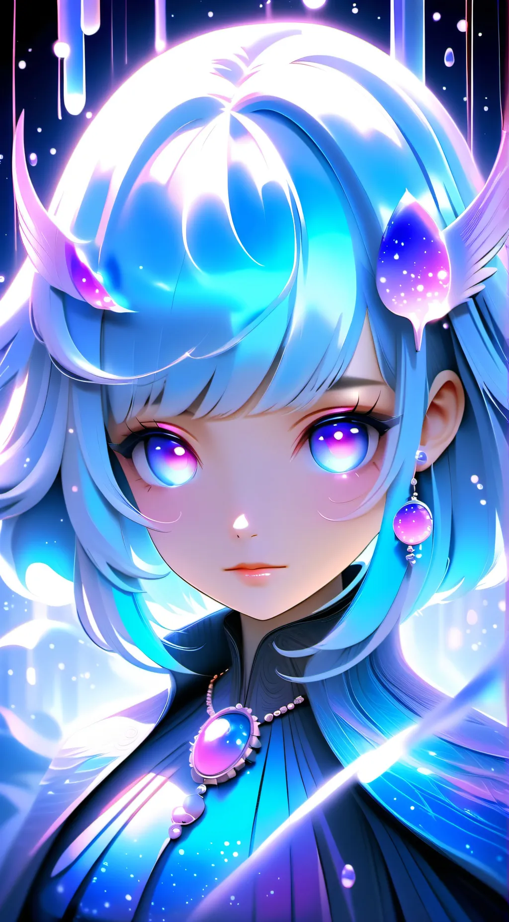 ai character: Counting to 100 background