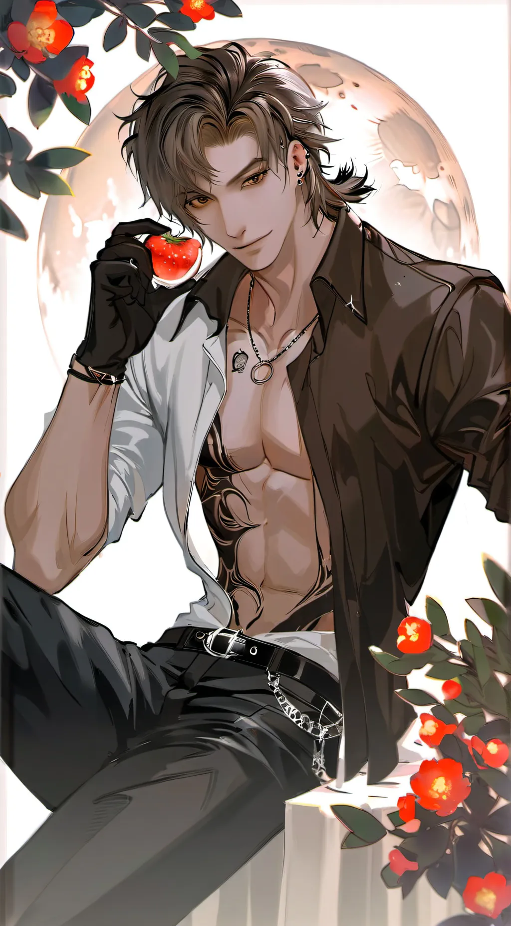 ai character: luca background