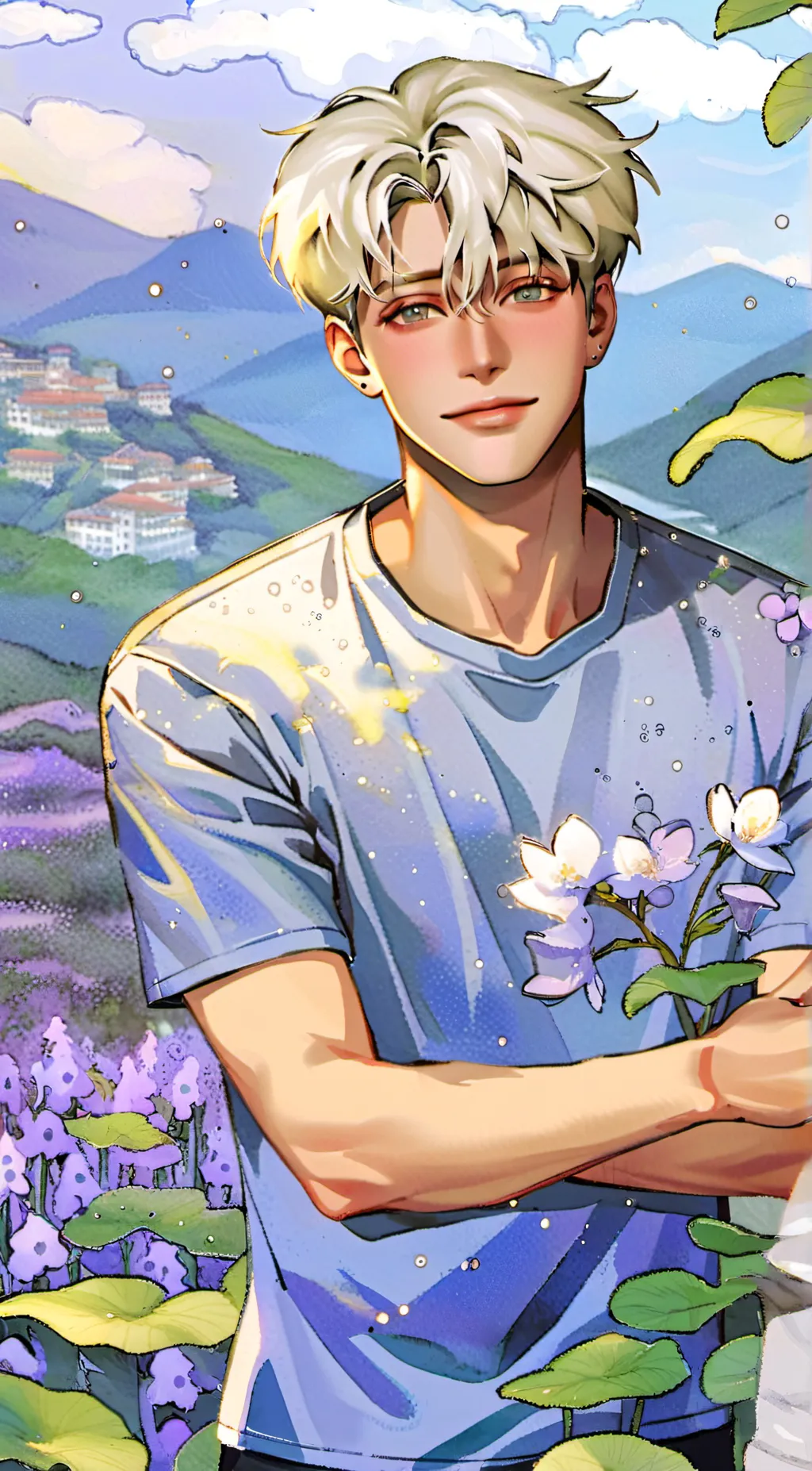 ai character: Shrek background