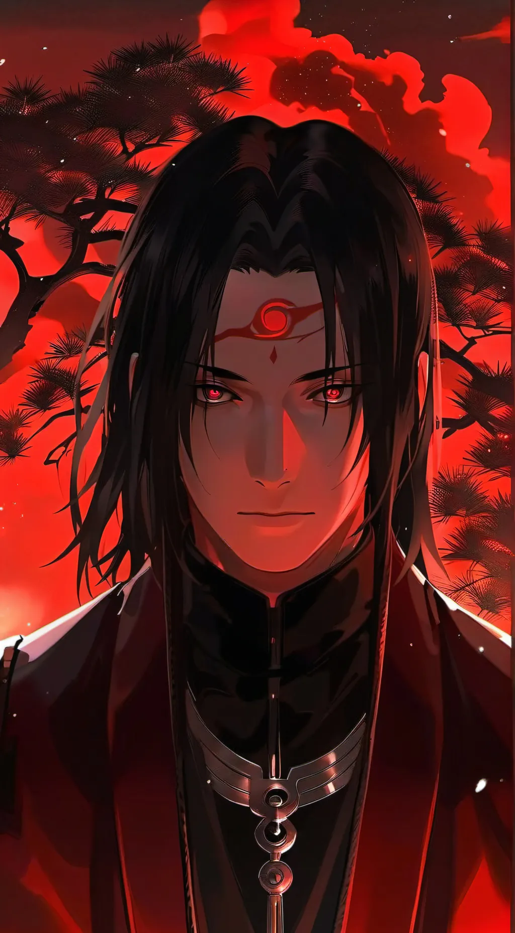 ai character: Itachi&sasuke background