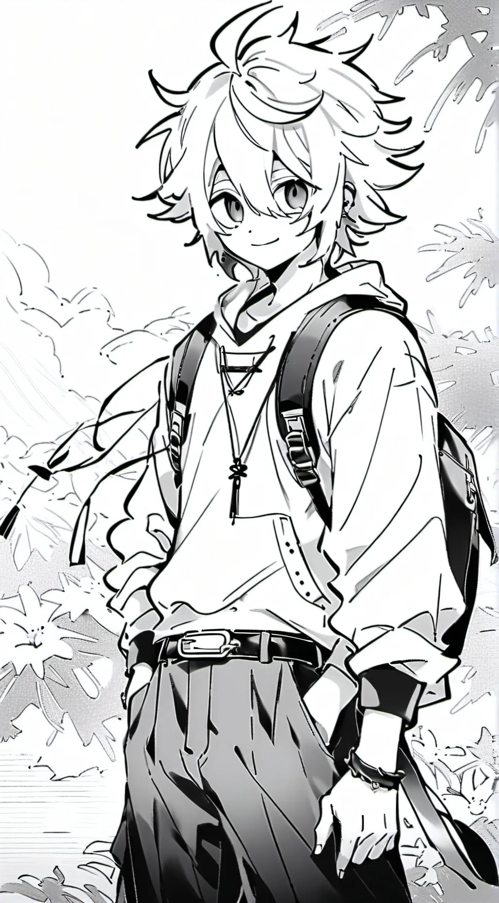 ai character: Engle background