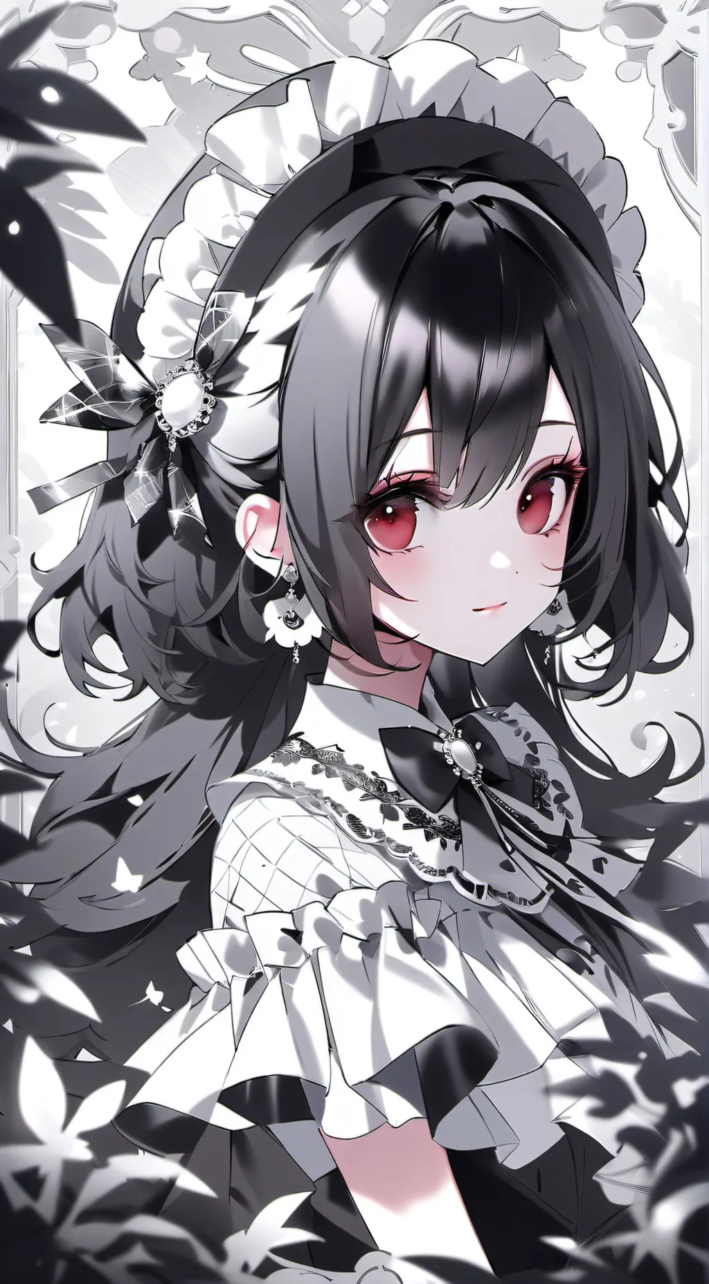 ai character: U and ur bff in hh background