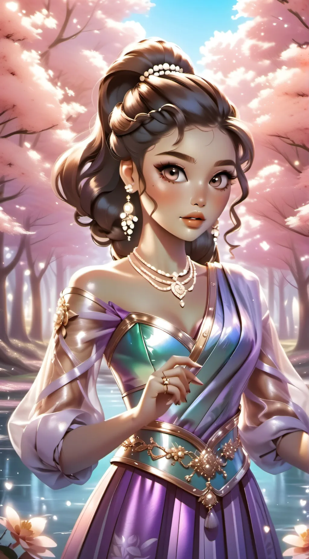 ai character: orea background