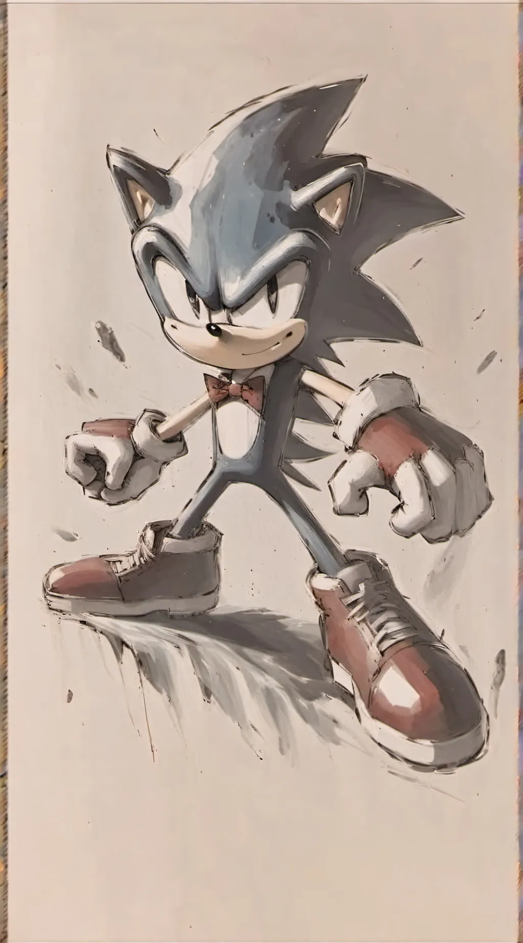 ai character: sonic the hedgehog background
