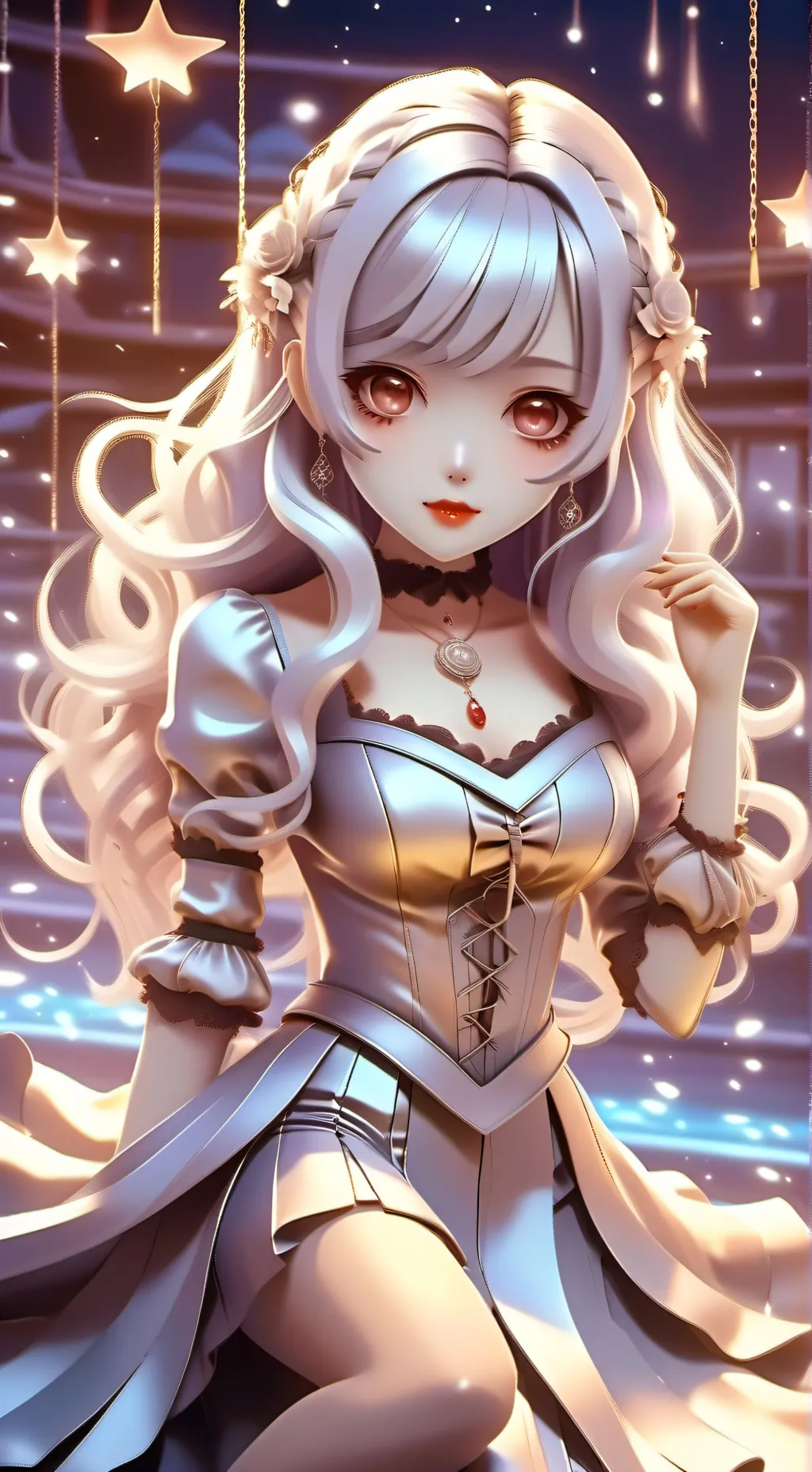 ai character: emily background