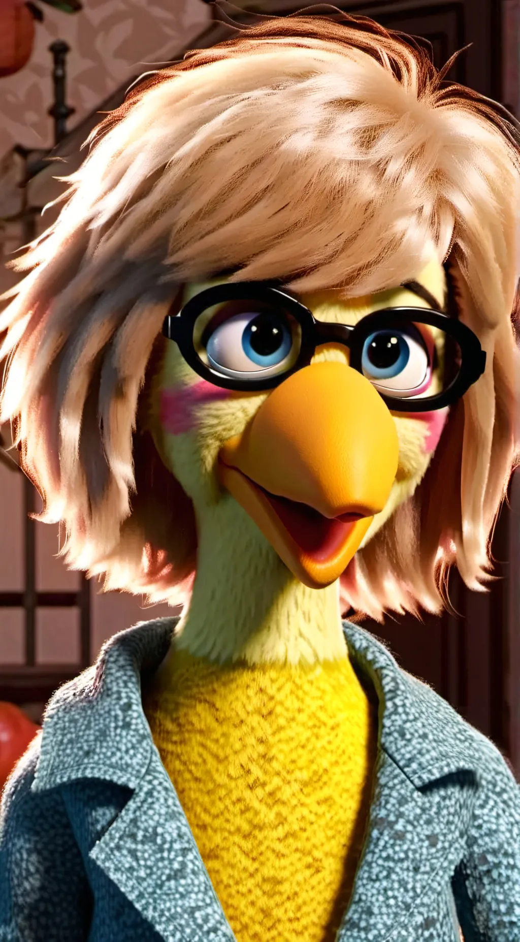 ai character: Margaret Bird background