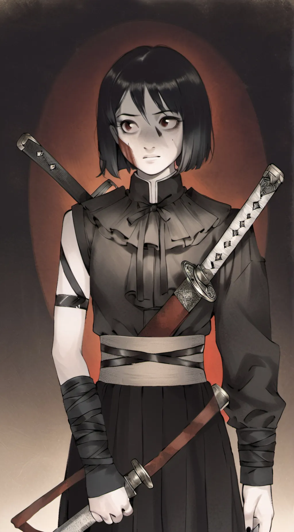 ai character: ☻︎KARAI☻︎ background