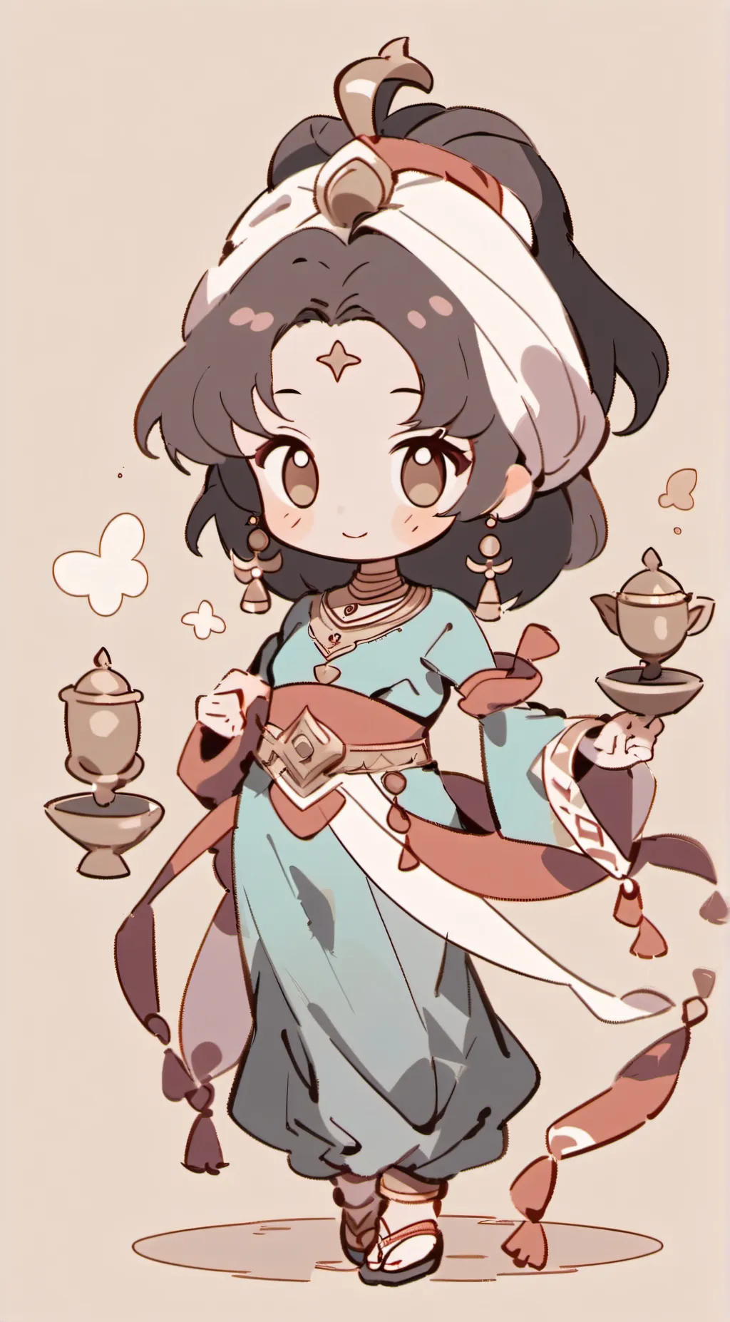 ai character: Hh and stuff background