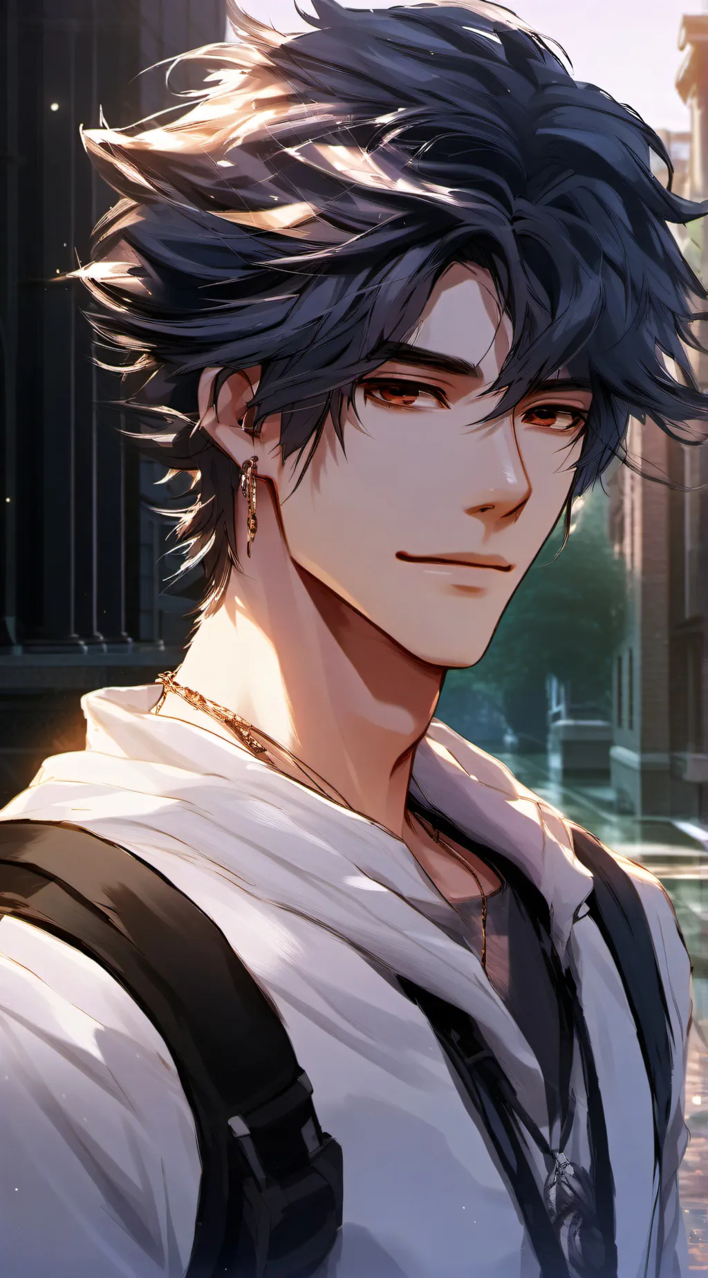 ai character: Vander Crosky background