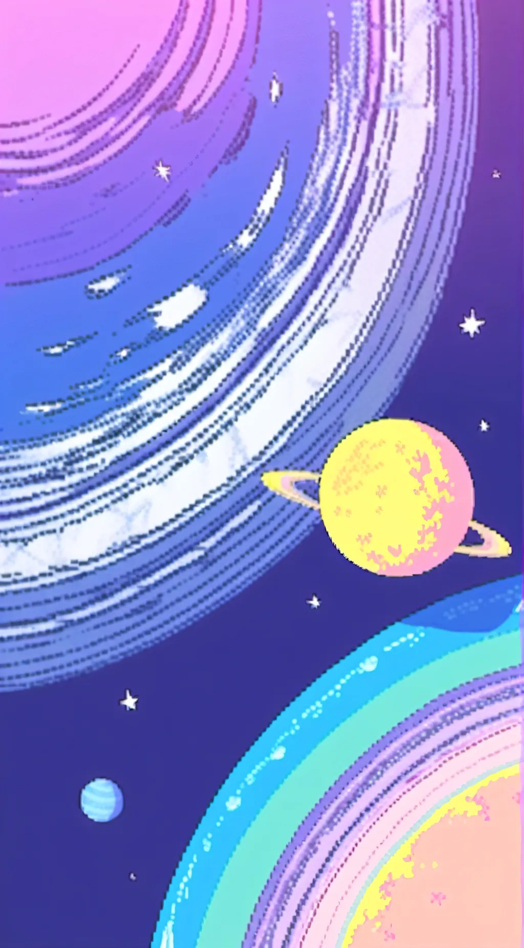ai character: party solarballs background