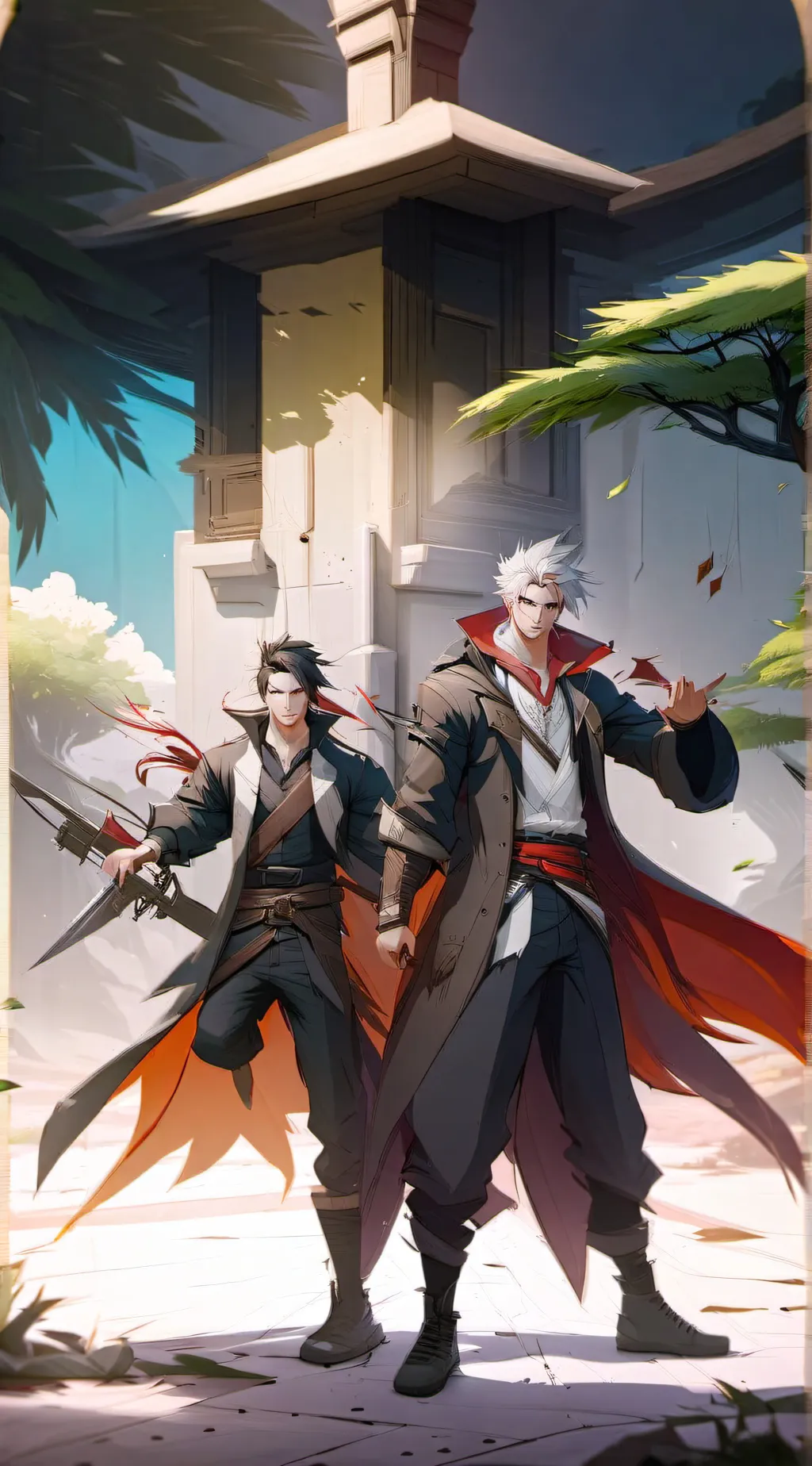 ai character: Jay and Jake background