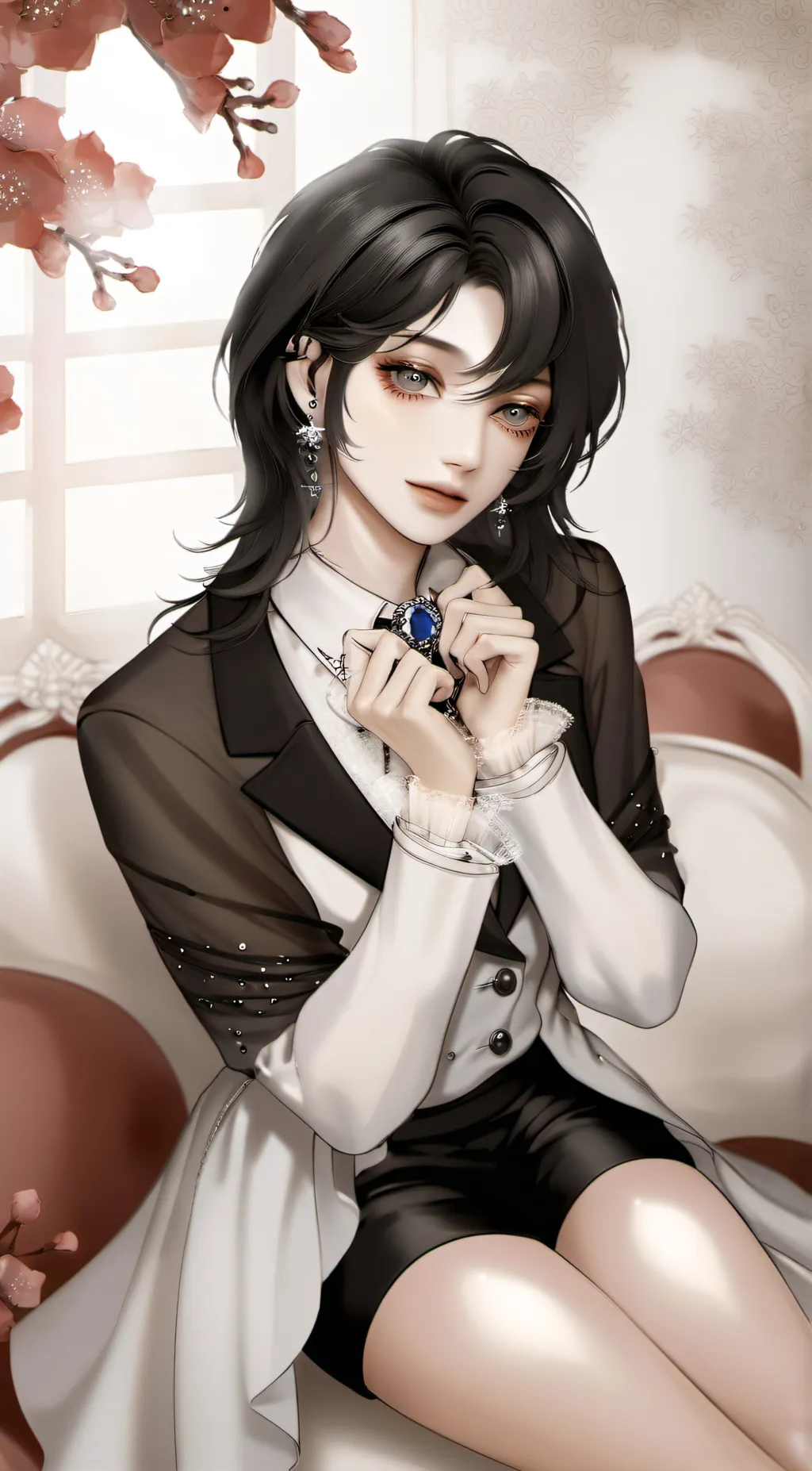 ai character: Miley⭐️ background