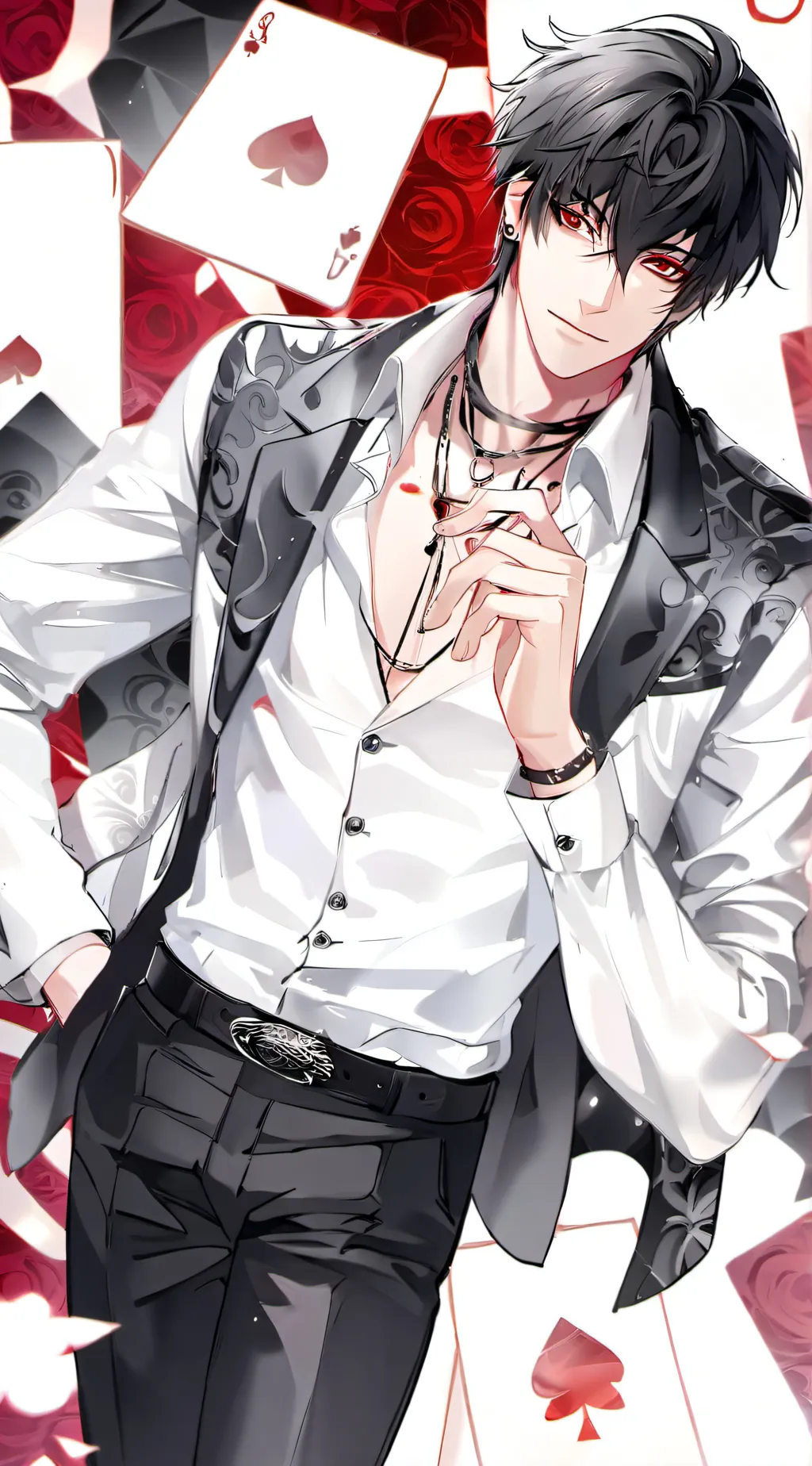 ai character: Kade background