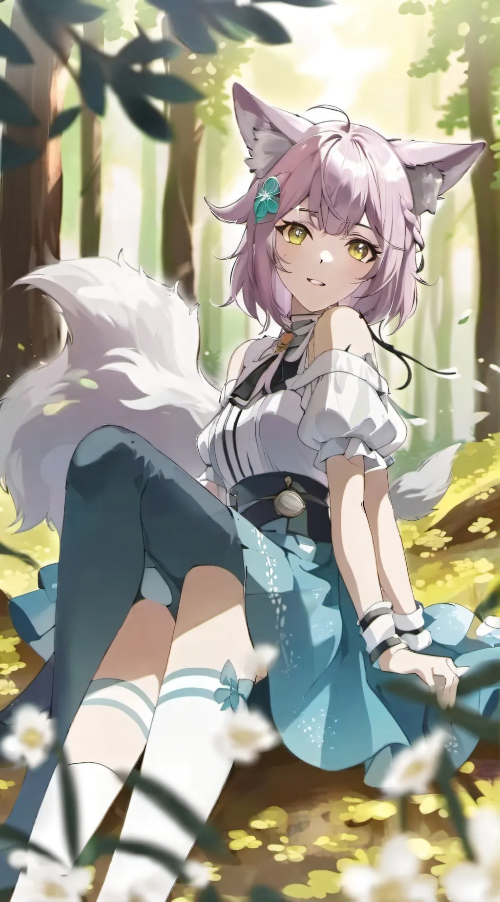 ai character: ∆shley background