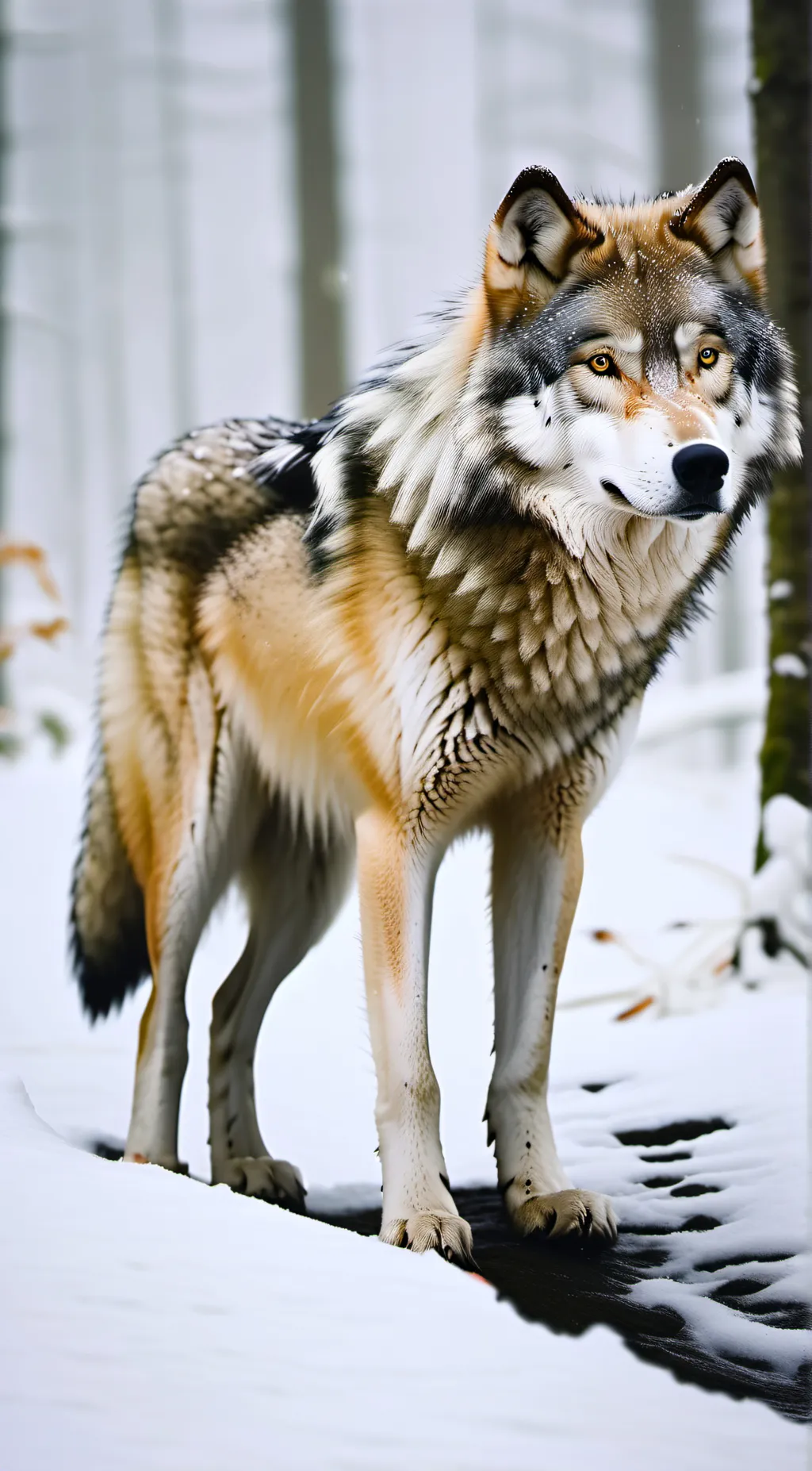 ai character: Teen wolf  background