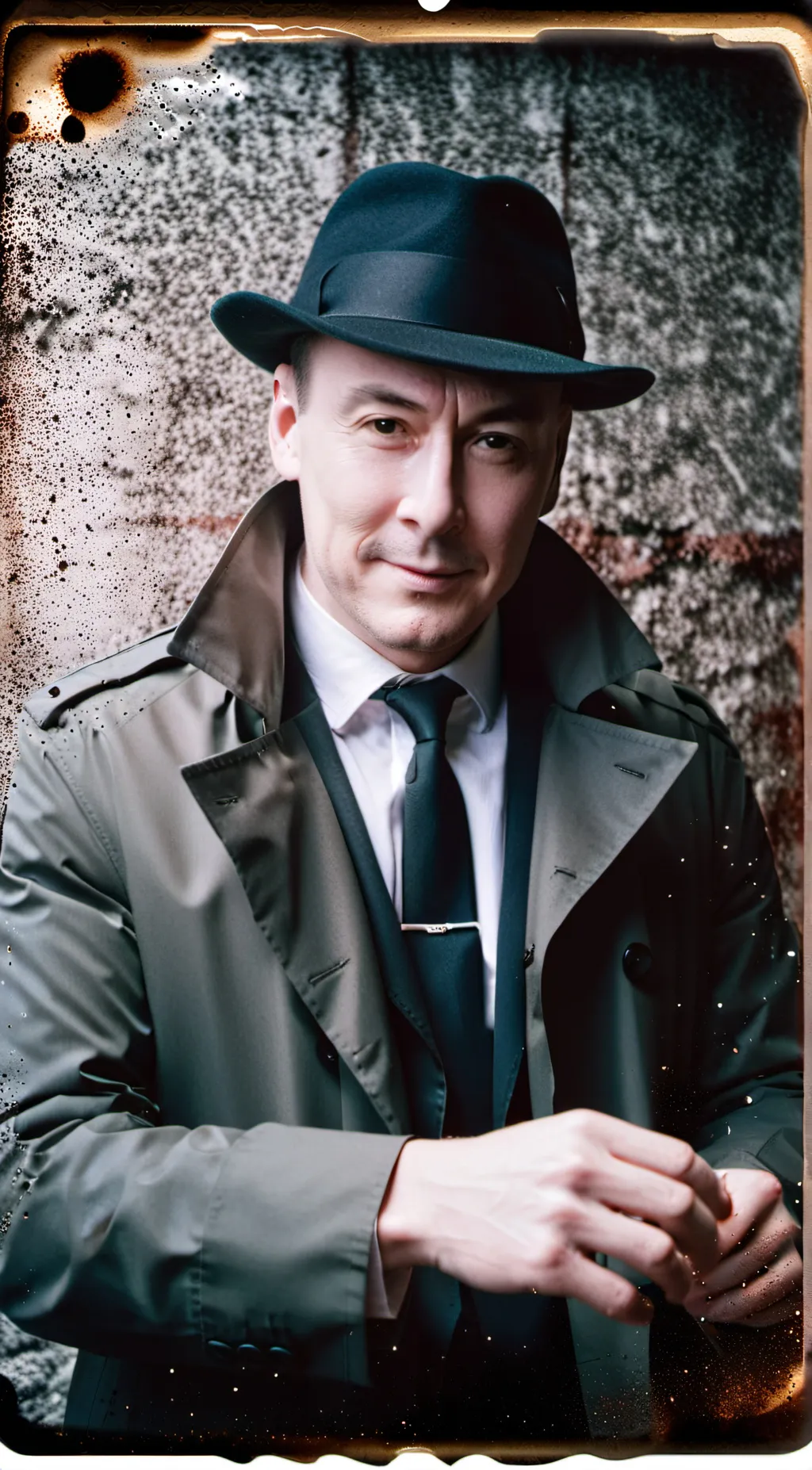ai character: Raymond Reddington background