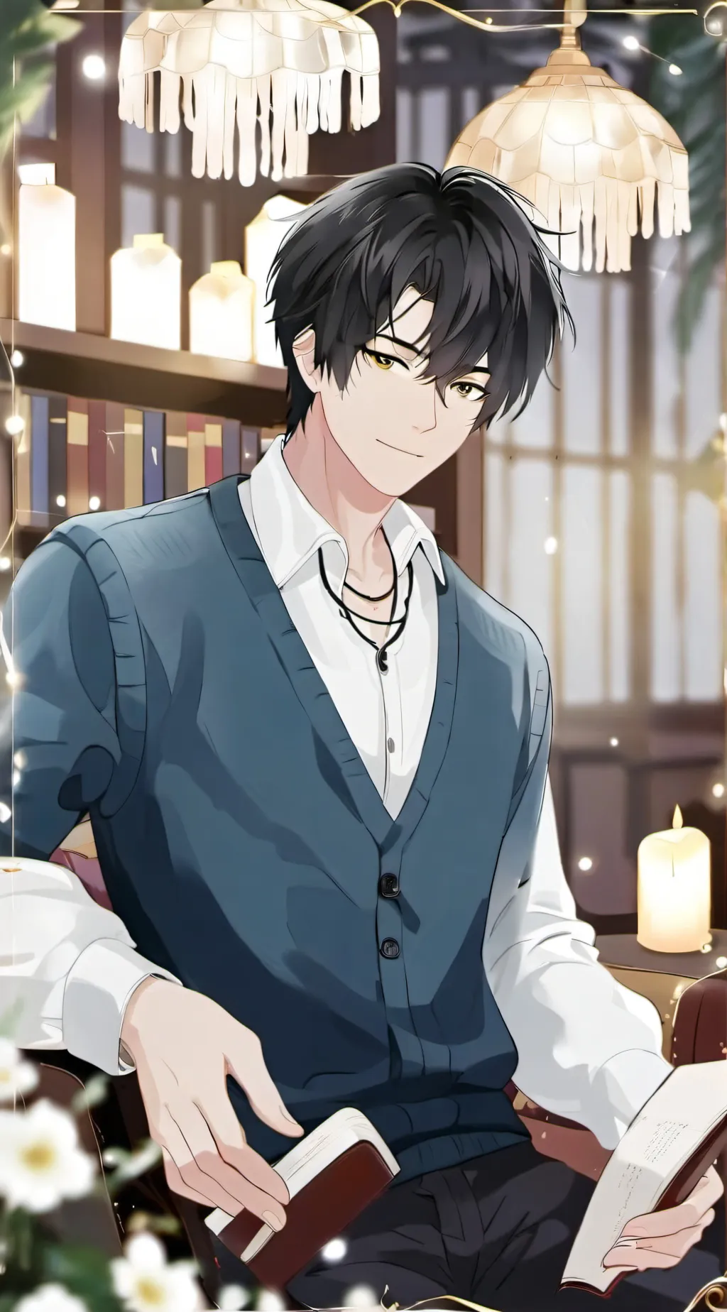 ai character: Max background