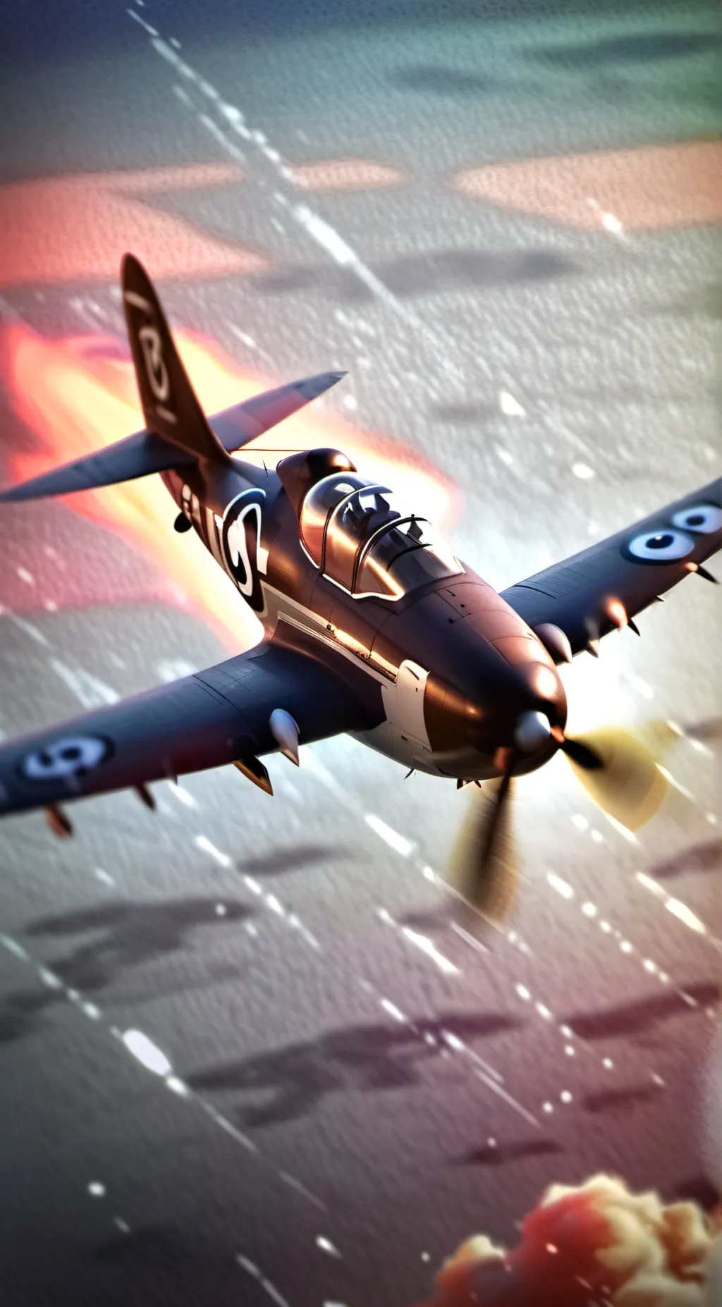 ai character: WW2 background