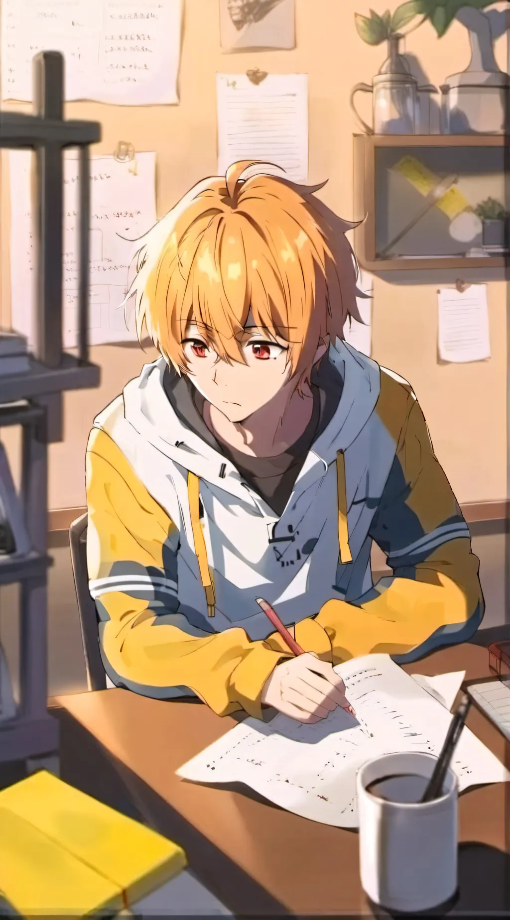 ai character: Nagisa Hazuki background