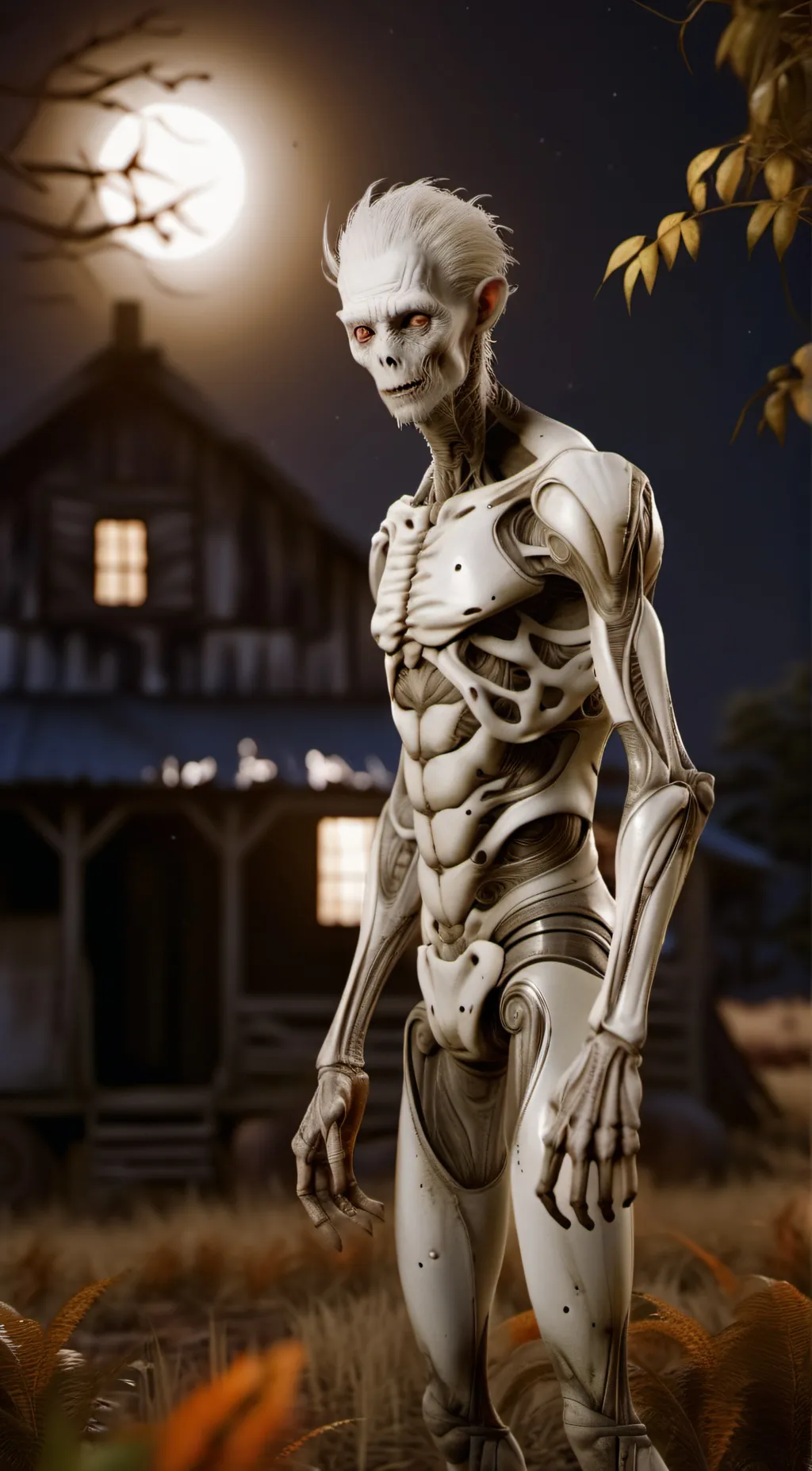 ai character: the creature  background