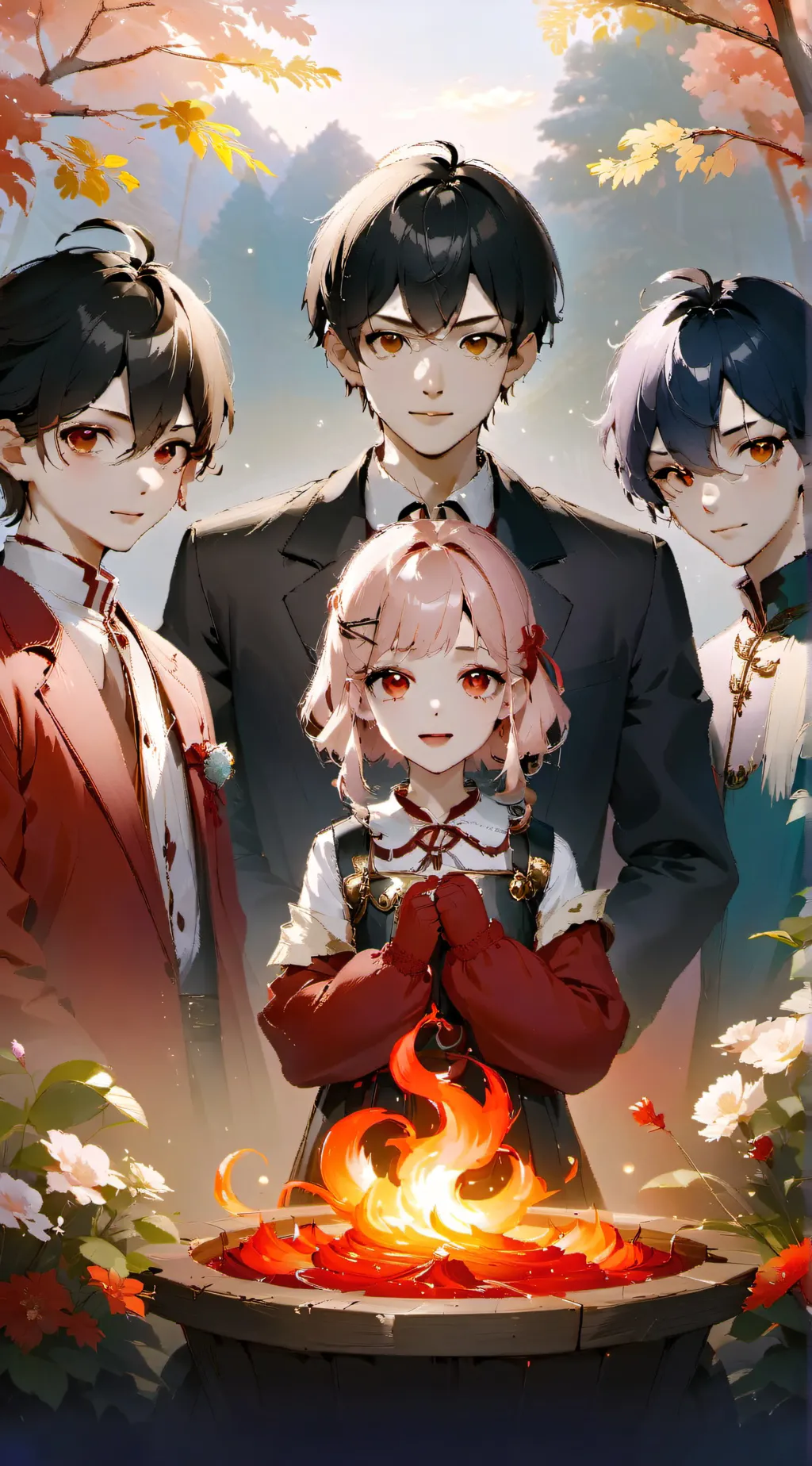 ai character: Five mafia brother background