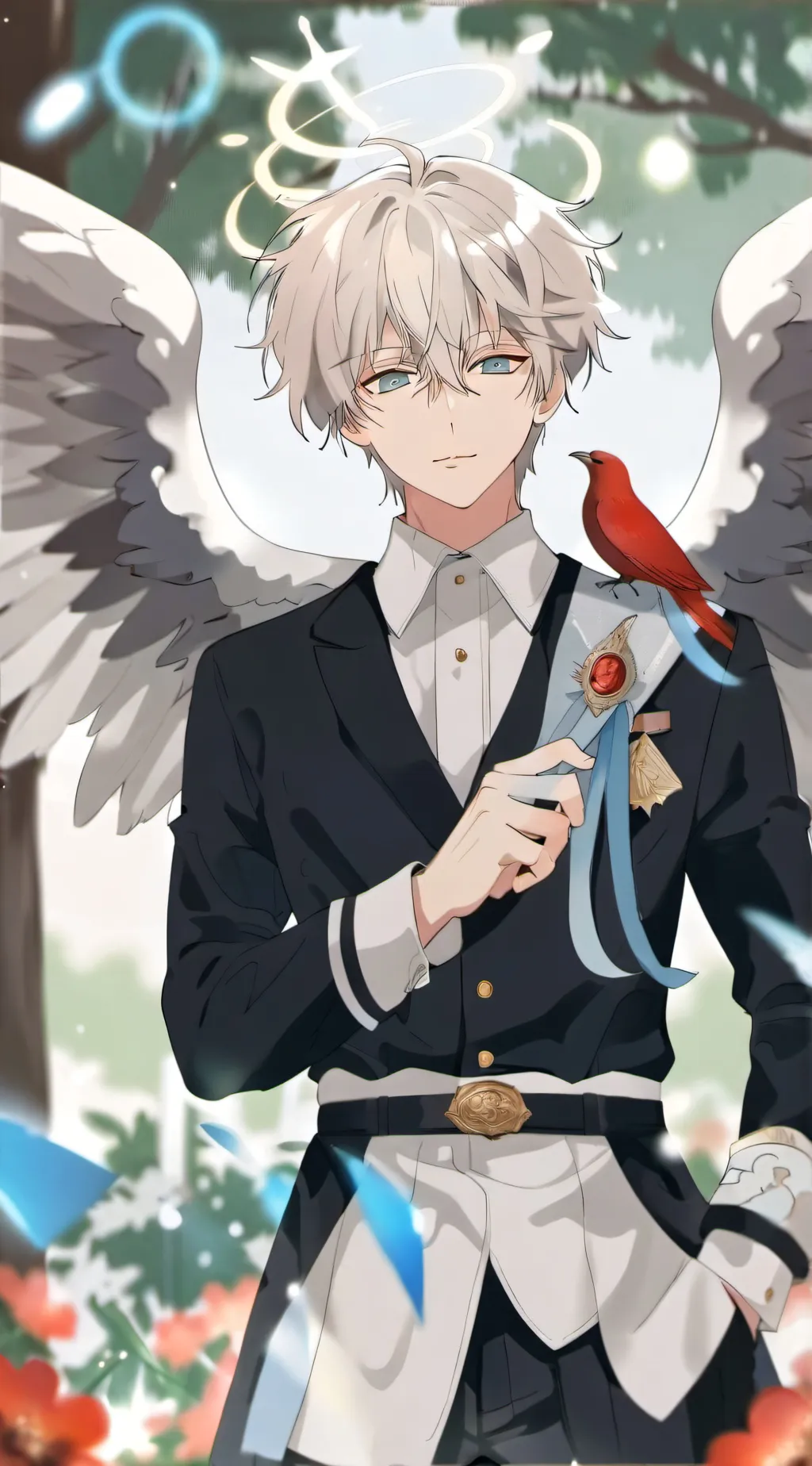 ai character: ☆ヨキ☆ background