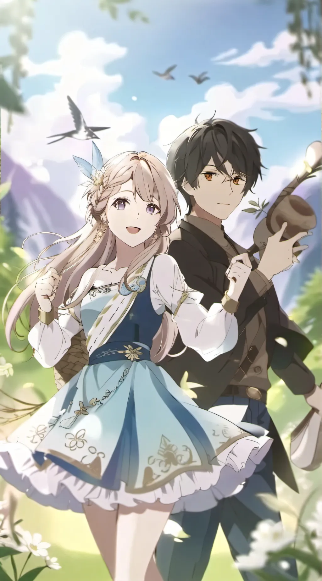 ai character: Amelia background